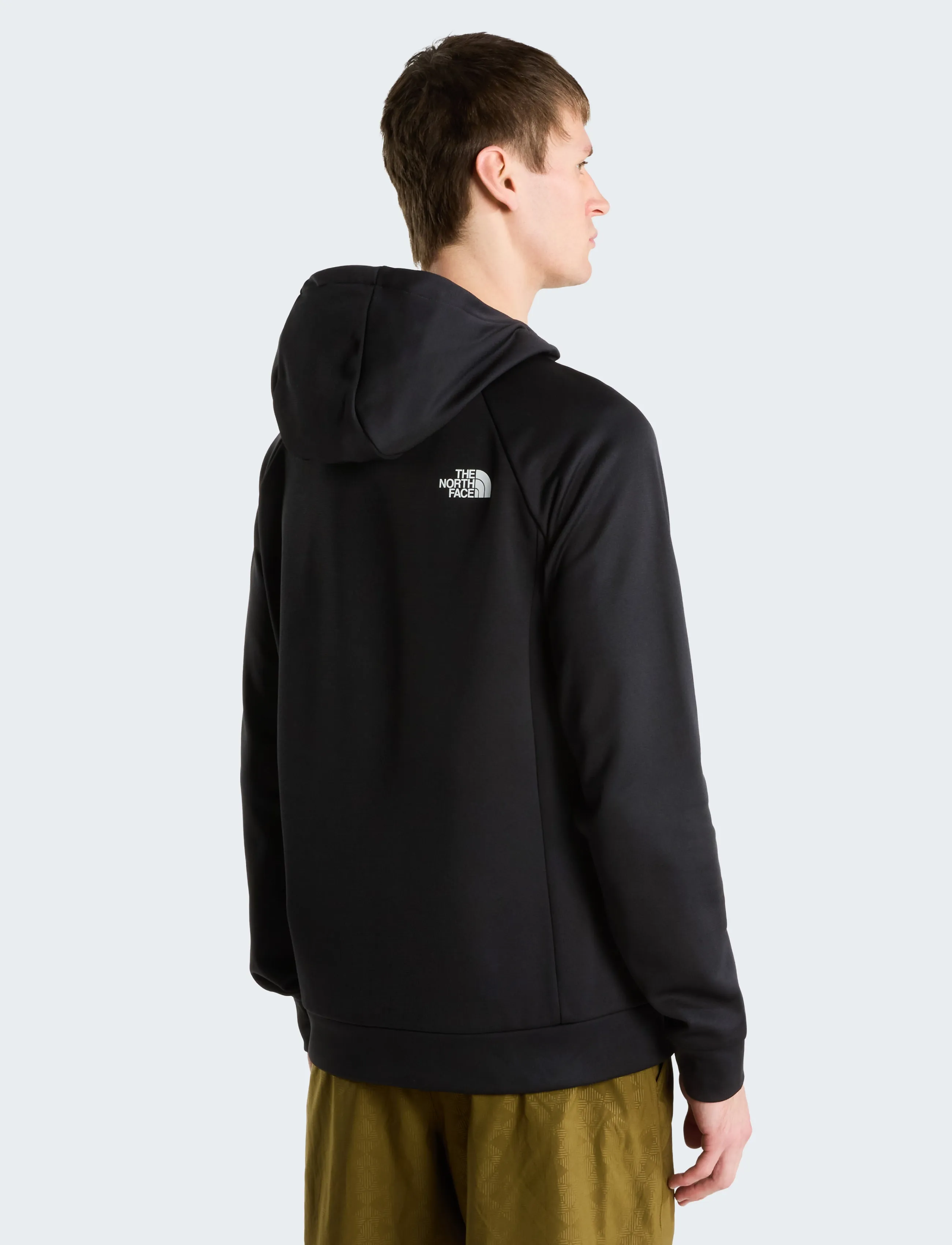 The North Face - M REAXION 2.0 HOODED SWEATER-GRAPHIC - tnf black dark heather - 5