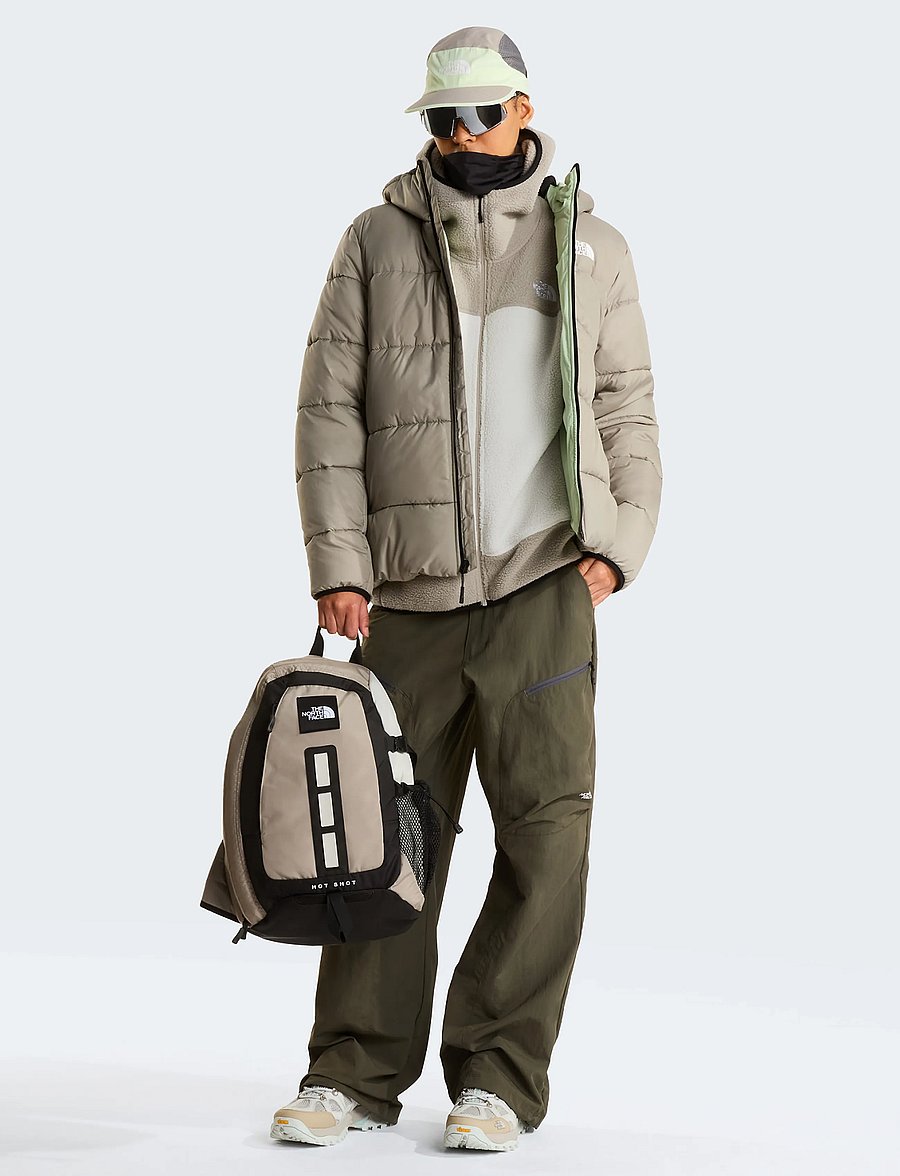 The North Face - HOT SHOT SLING - sport backpacks - stone slab/cumulus clou - 4