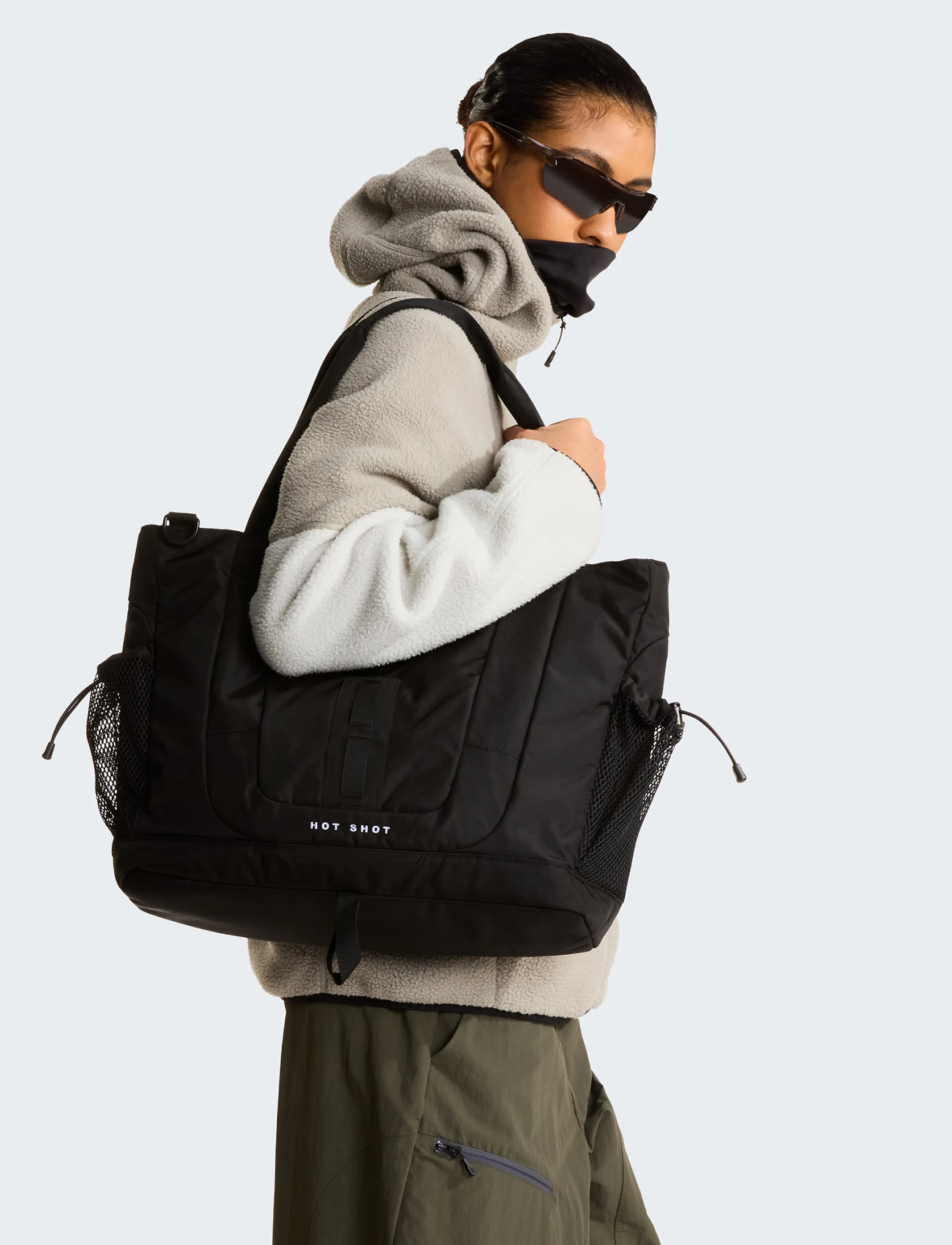 The North Face Hot Shot Tote, One Size, Sport Training Bags, Schwarz - Tote Männerswear