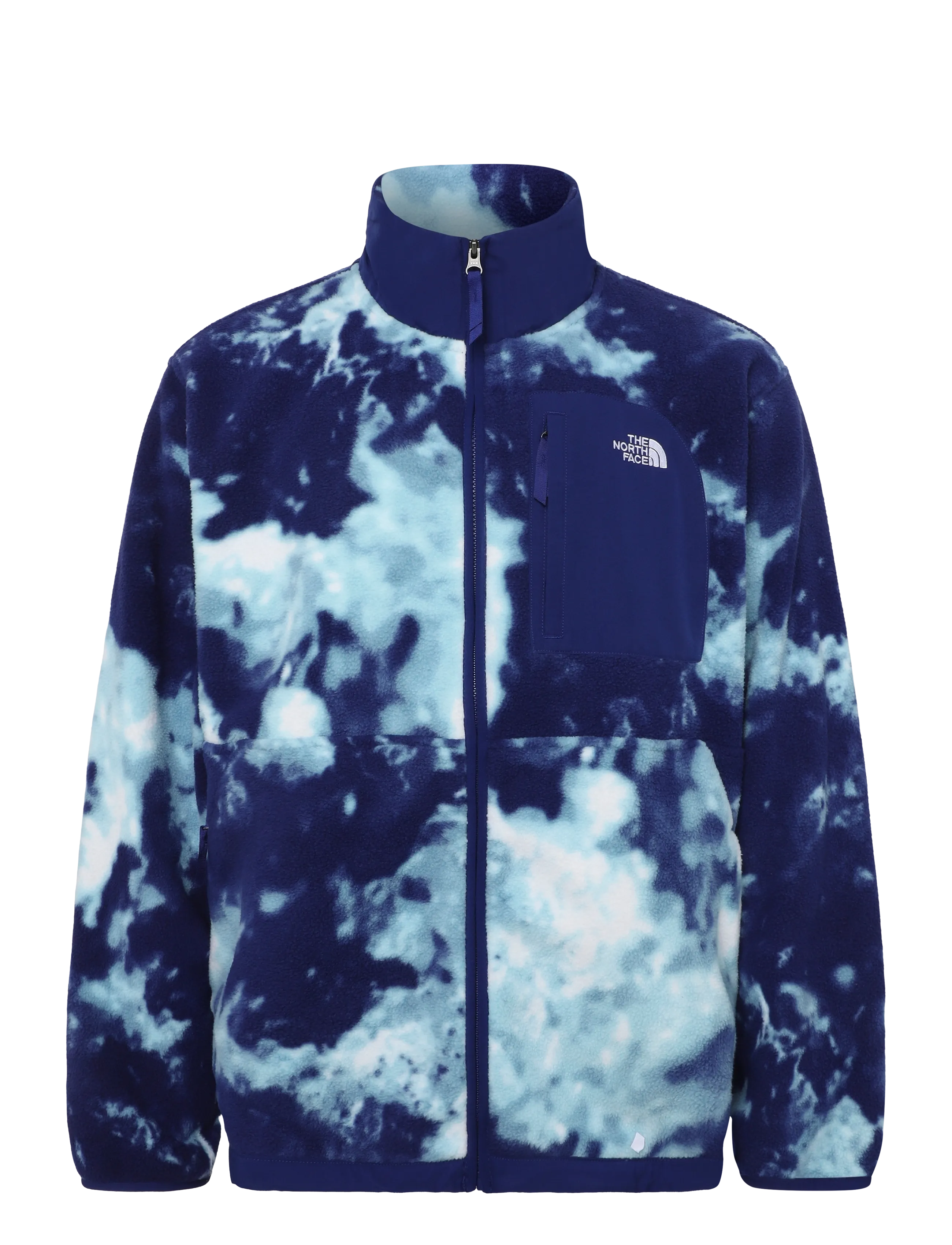 The North Face M YUMIORI OFF PEAK FULL ZIP JACKET -PRNT - Kläder - BOLD BLUE GRANITIC ROCK / blue