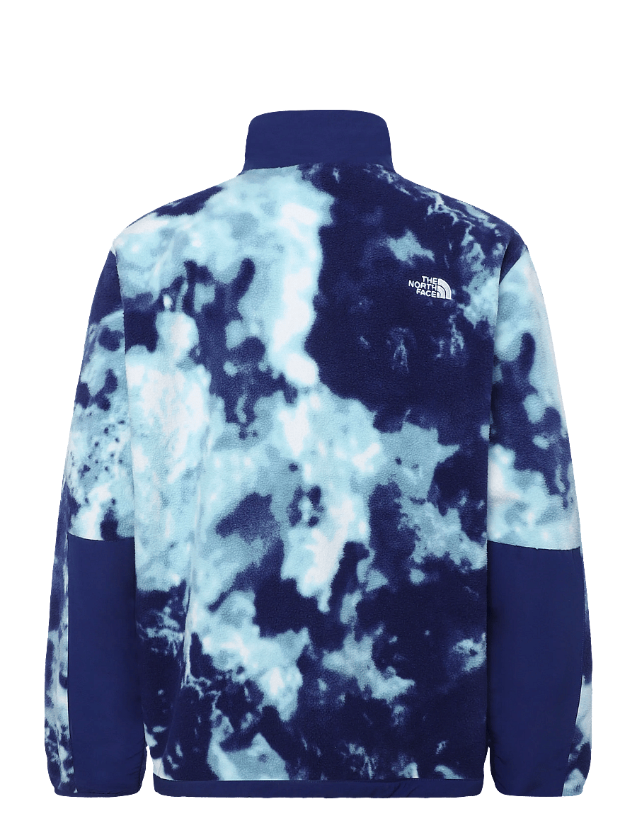 The North Face - M YUMIORI OFF PEAK FULL ZIP JACKET -PRNT - fleece & mellanlager - bold blue granitic rock - 2