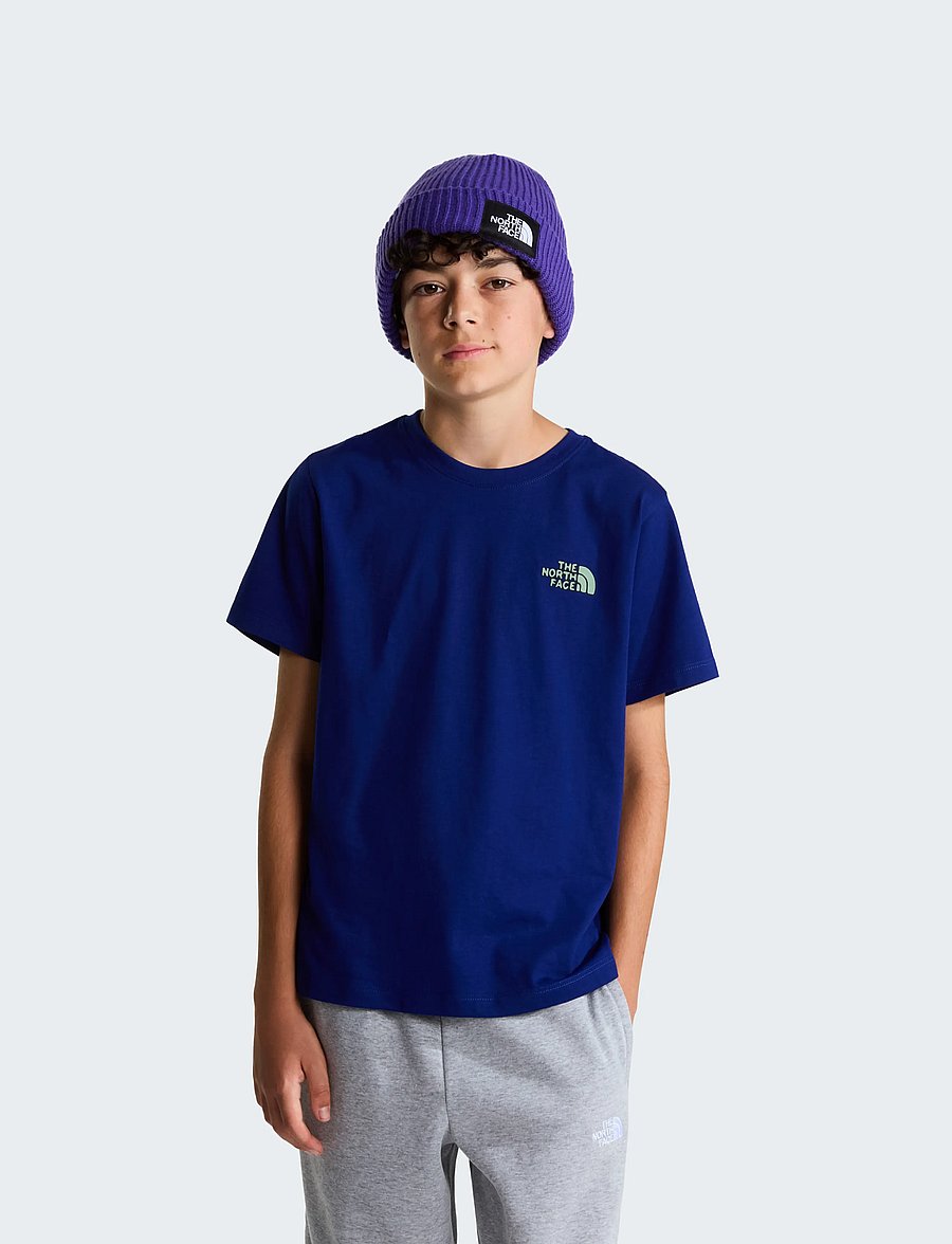 The North Face - TEEN B OUTDOOR REGULAR SS TEE - GRAPHIC - kurzärmelig - bold blue - 3