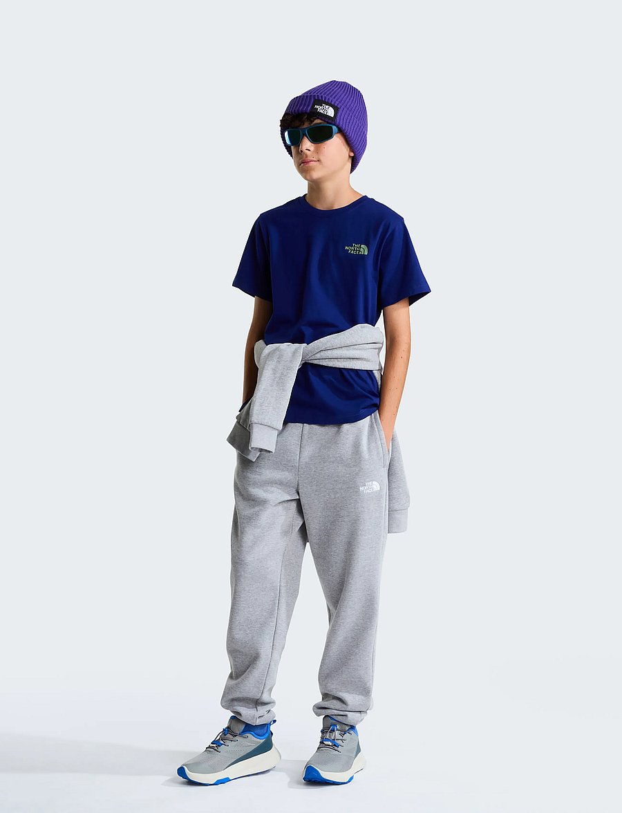 The North Face - TEEN B OUTDOOR REGULAR SS TEE - GRAPHIC - kurzärmelig - bold blue - 4