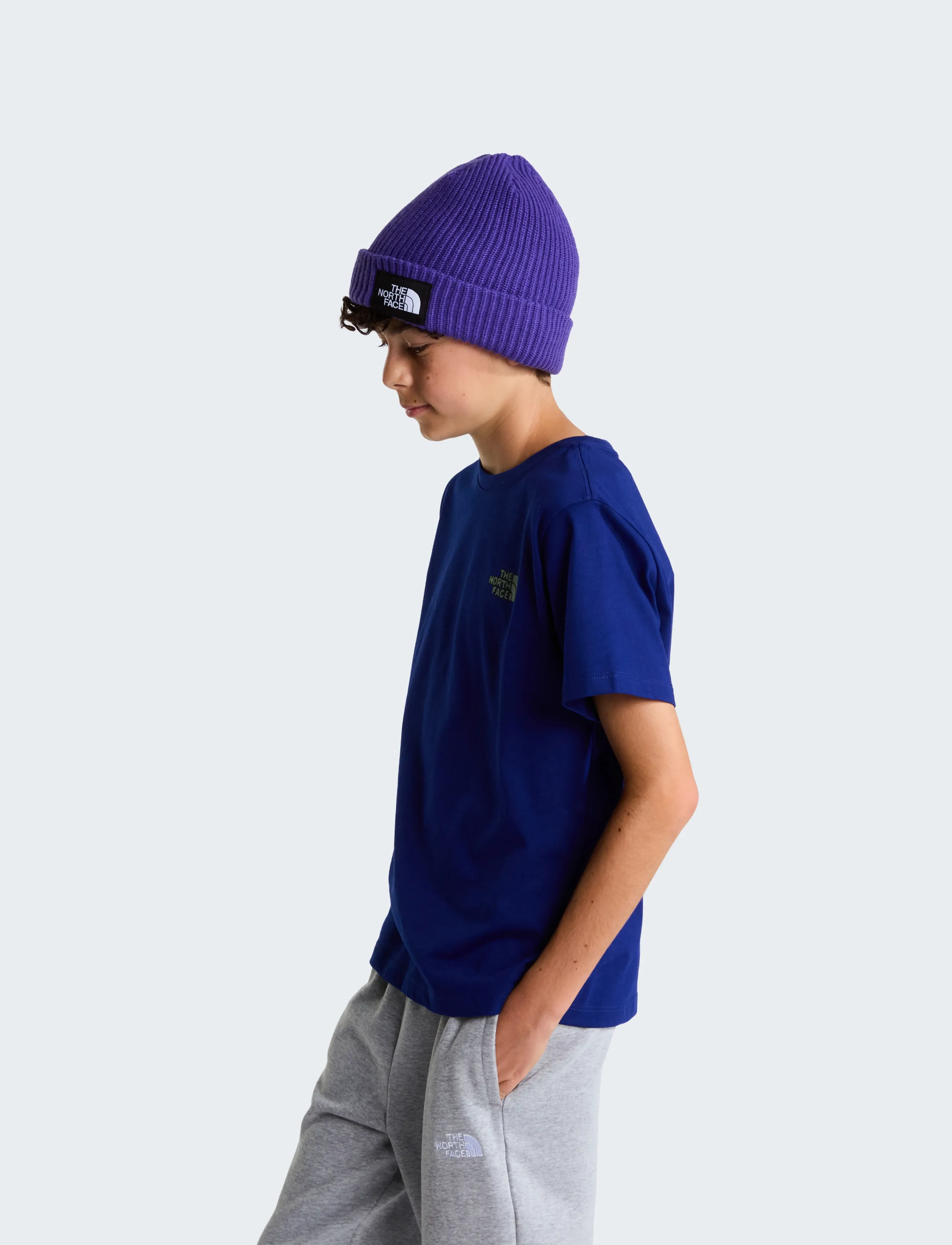 The North Face - TEEN B OUTDOOR REGULAR SS TEE - GRAPHIC - kurzärmelig - bold blue - 5