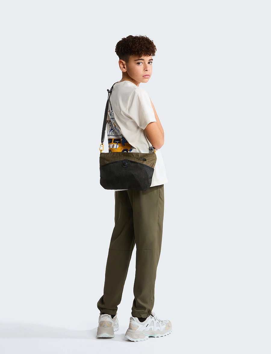 The North Face - TEEN B OUTDOOR REGULAR SS TEE - GRAPHIC - sportoberteile - white dune - 4