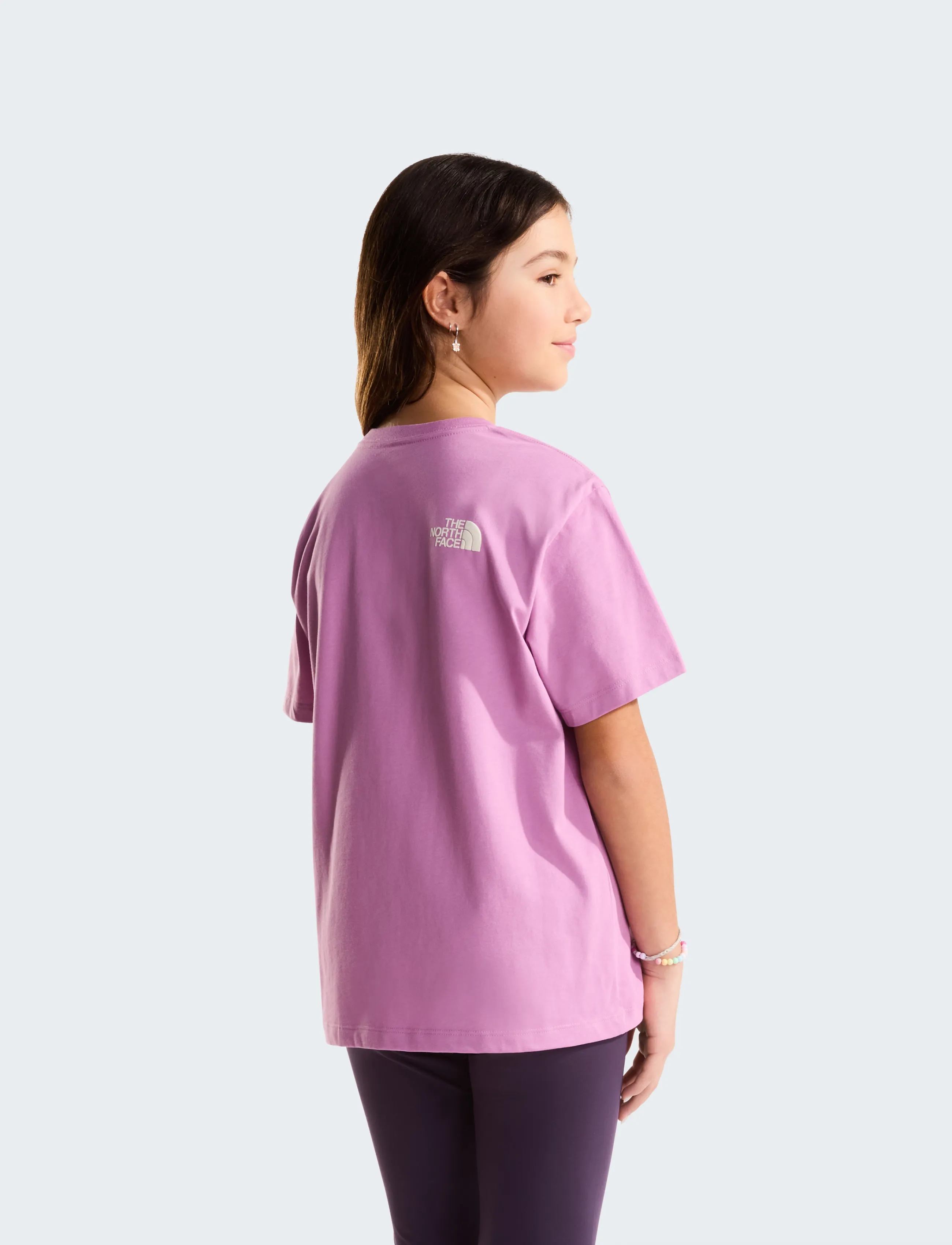 The North Face - TEEN G CHALBI RELAXED SS TEE - GRAPHIC - hushed lavender - 5