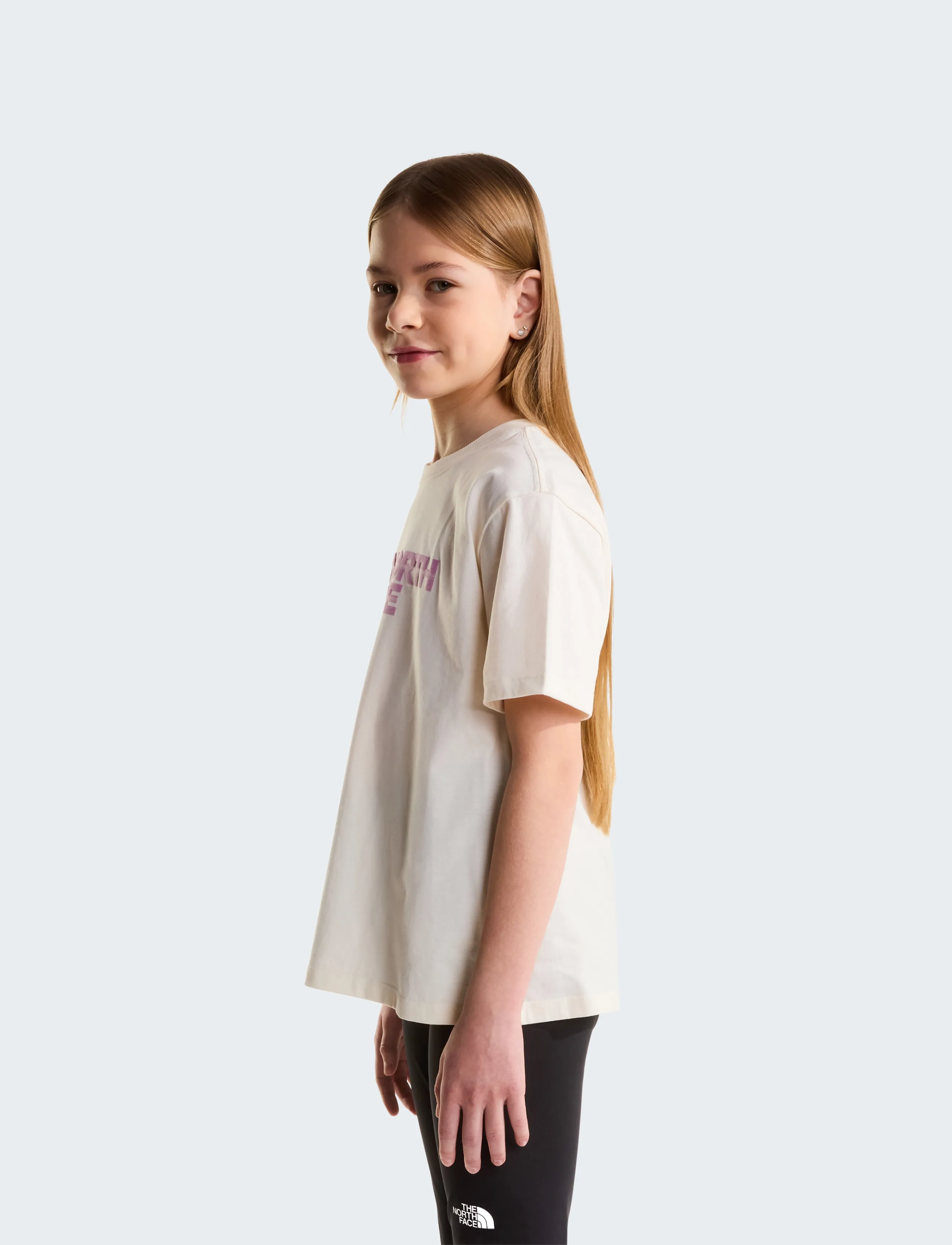 The North Face - TEEN G CHALBI RELAXED SS TEE - GRAPHIC - kurzärmelig - white dune - 4