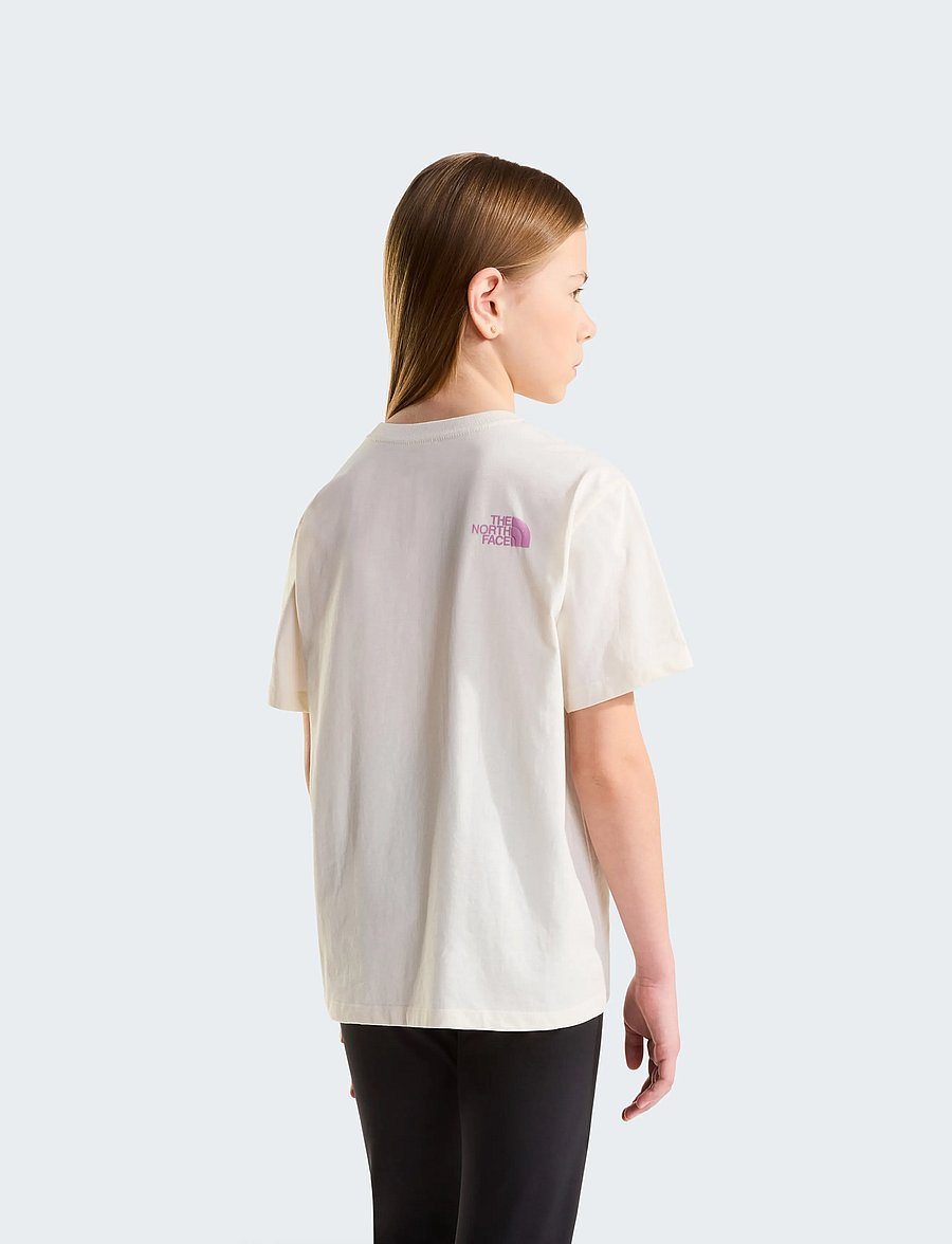 The North Face - TEEN G CHALBI RELAXED SS TEE - GRAPHIC - kurzärmelig - white dune - 5