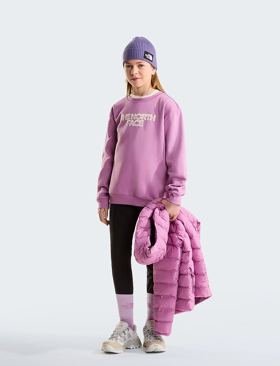 The North Face - TEEN G CHALBI RELAXED CREW - GRAPHIC - dressipluusid - hushed lavender - 3
