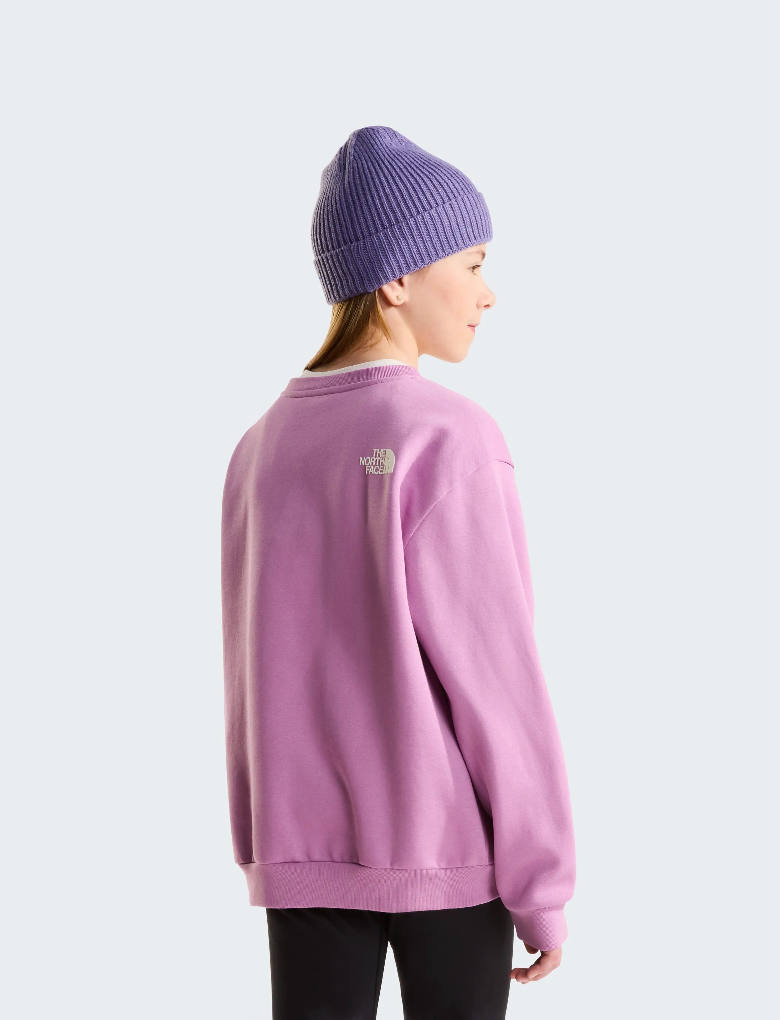 The North Face - TEEN G CHALBI RELAXED CREW - GRAPHIC - hushed lavender - 5