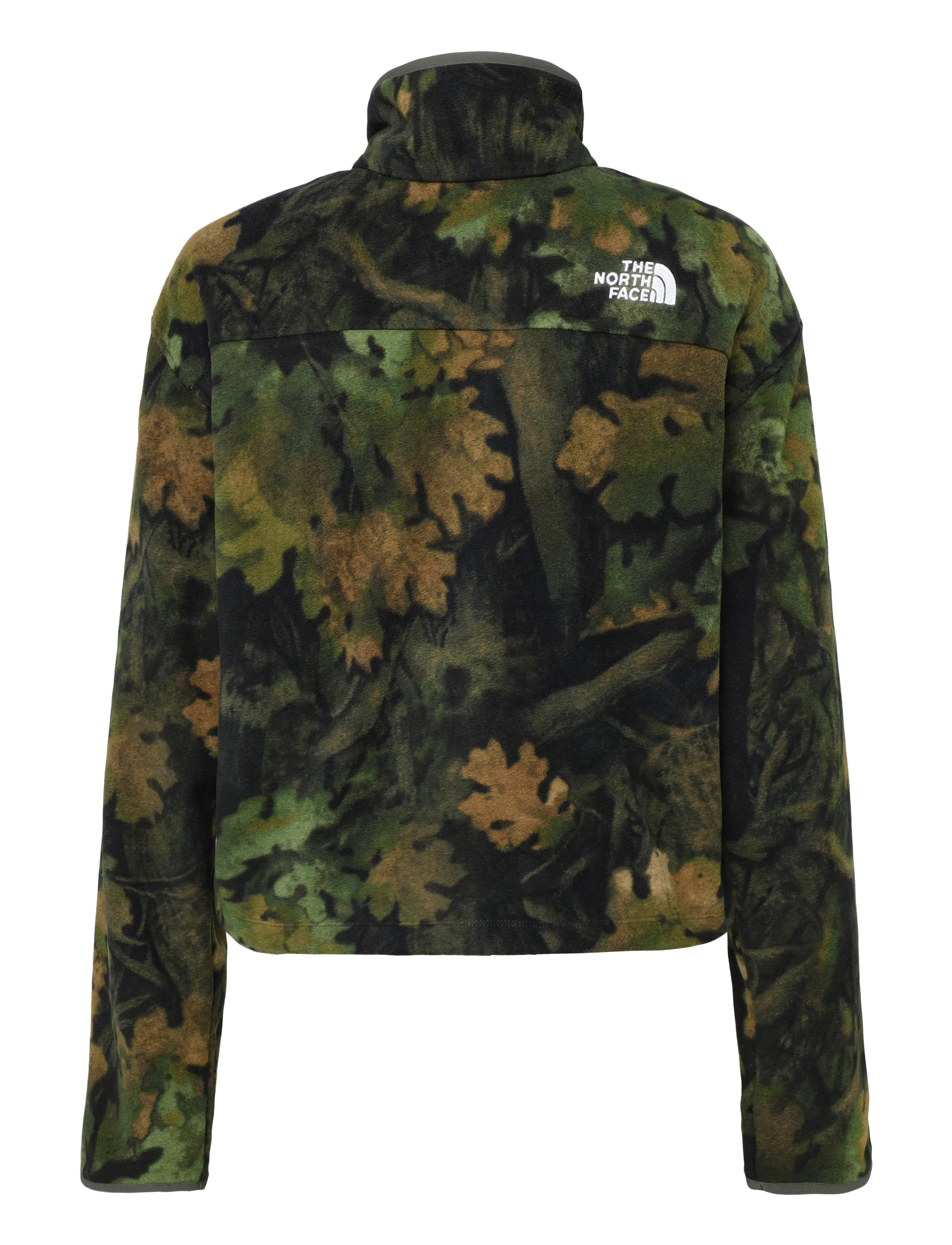 The North Face - M NOVELTY LOGO GLACIER 1/4 ZIP - PRINT - fleece og mellemlag - new taupe green yosemit - 2
