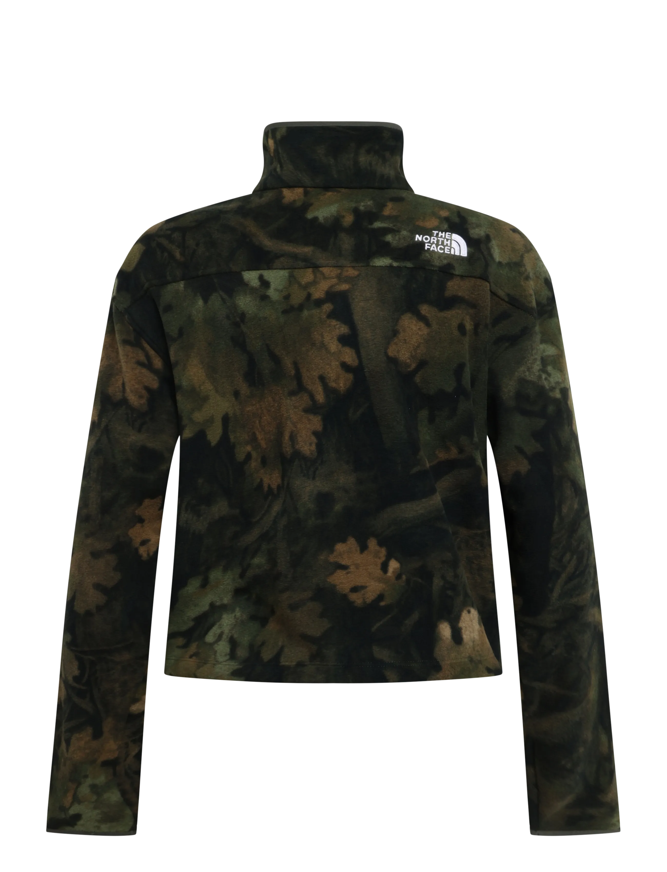 The North Face - W NOVELTY LOGO GLACIER 1/4 ZIP - PRINT - Överdelar - woodland green yosemite - 2
