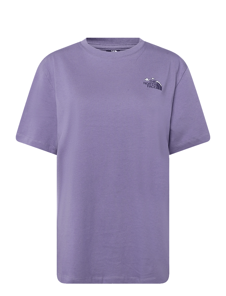 The North Face - U NAT HIGH SOCIETY RLX SS TEE-GRAPHIC - oberteile & t-shirts - grounded plum - 1