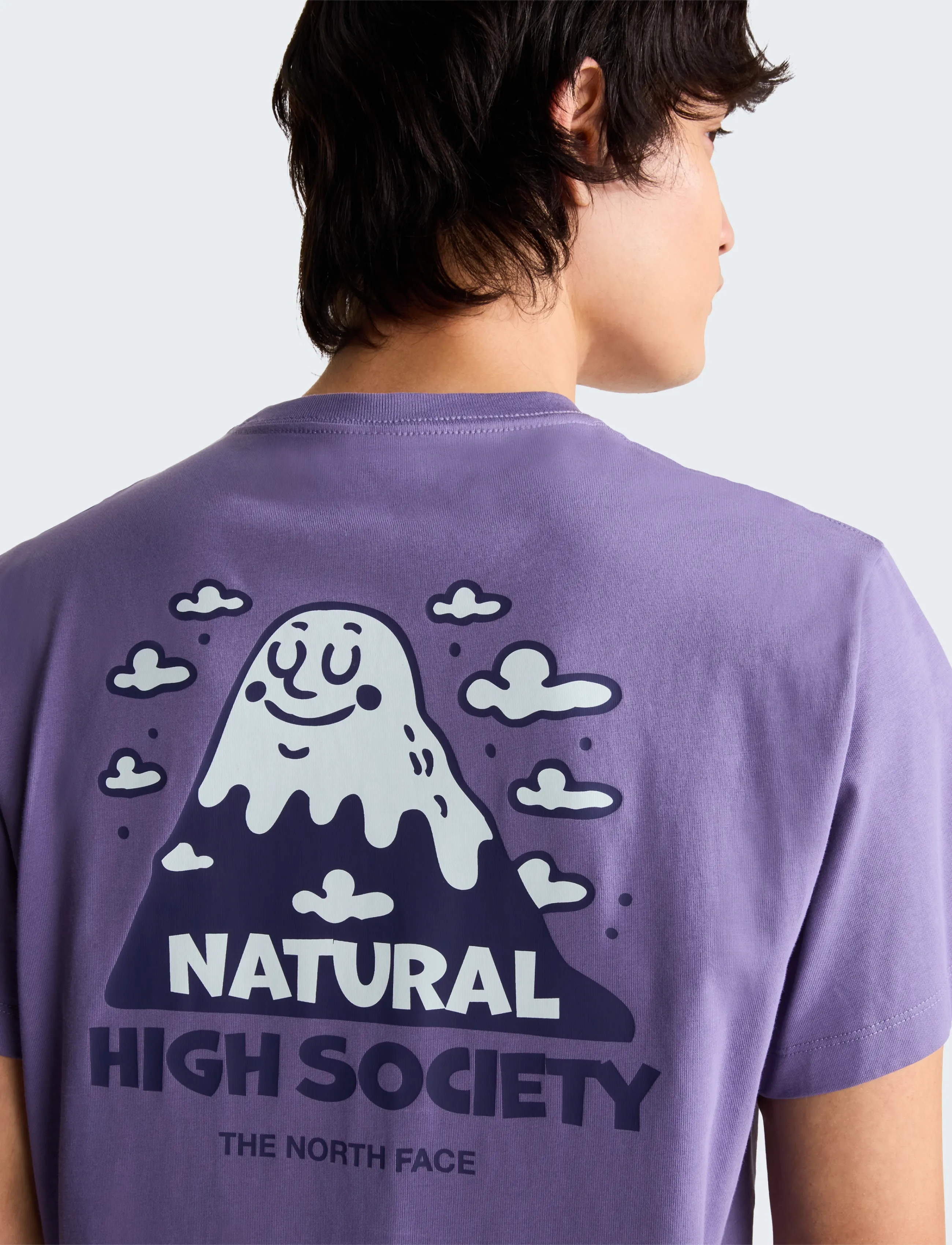 The North Face U NAT HIGH SOCIETY RLX SS TEE-GRAPHIC - Kleidung - GROUNDED PLUM / purple