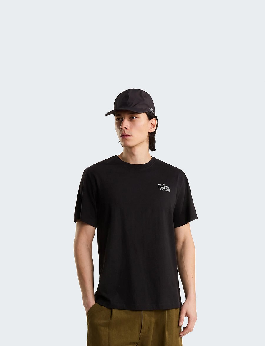 The North Face - U NAT HIGH SOCIETY RLX SS TEE-GRAPHIC - t-shirts - tnf black - 3