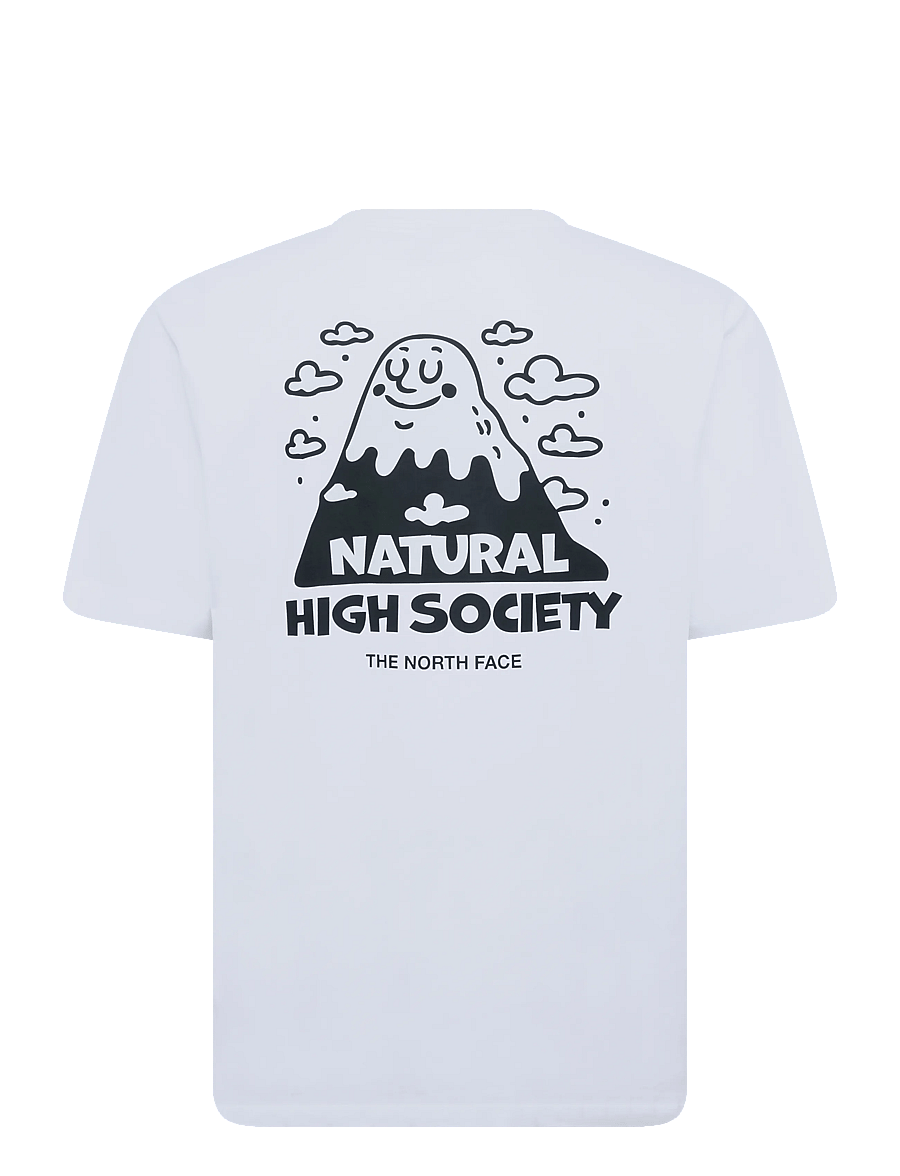 The North Face - U NAT HIGH SOCIETY RLX SS TEE-GRAPHIC - t-shirts - tnf white - 2