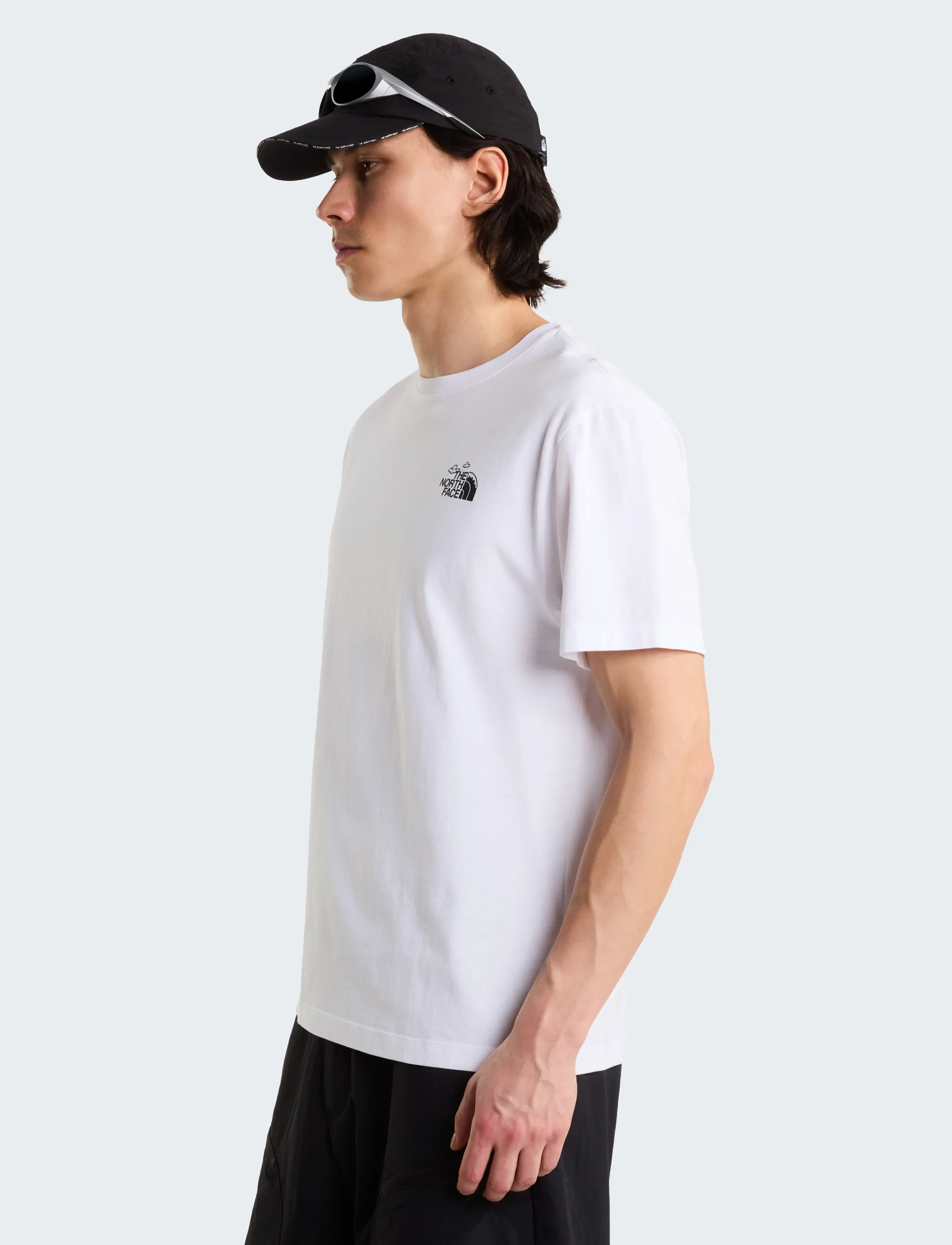 The North Face - U NAT HIGH SOCIETY RLX SS TEE-GRAPHIC - t-shirts - tnf white - 5