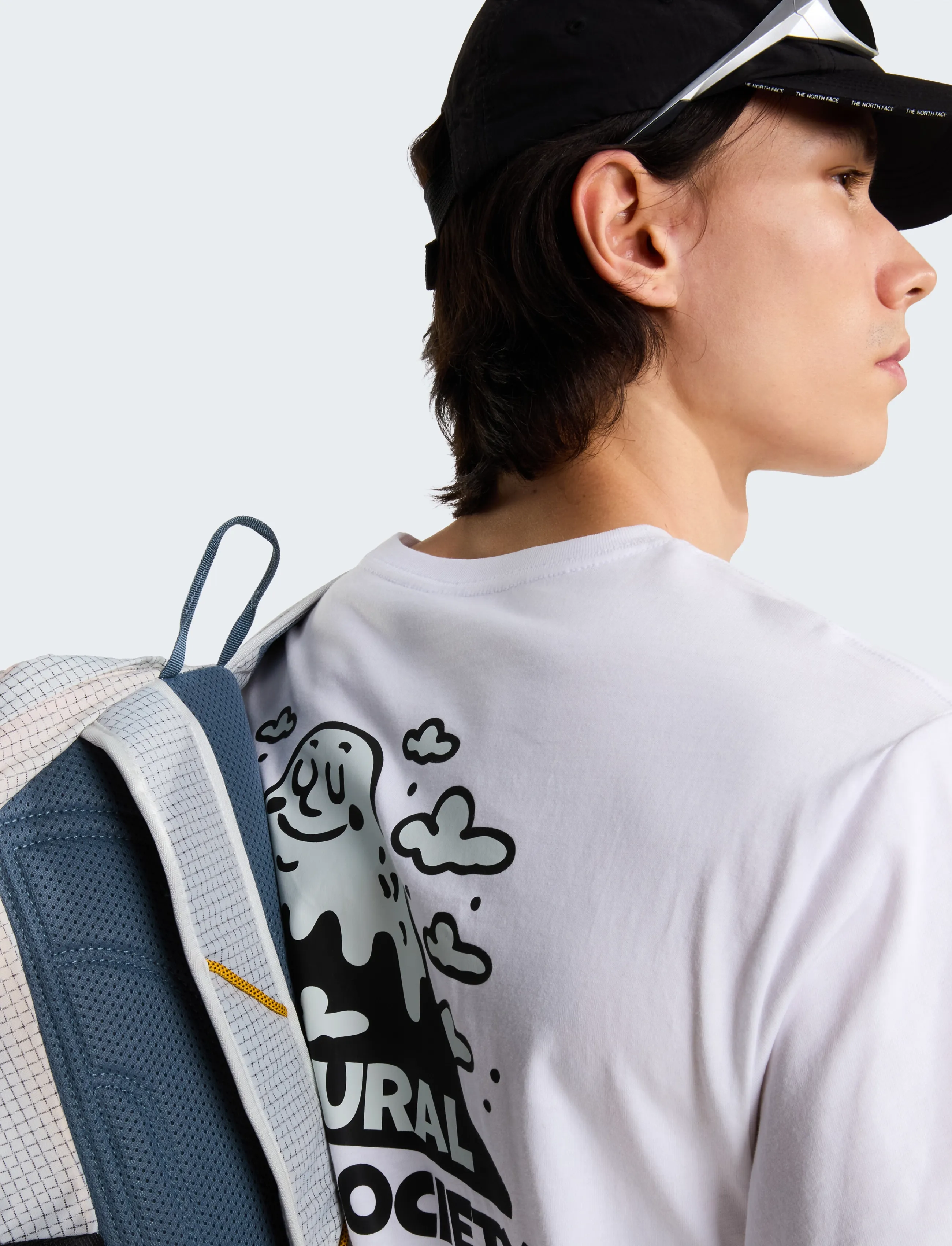 THE NORTH FACE U Nat High Society Rlx Ss Tee-Graphic t-shirts med tryck herr – bild 7