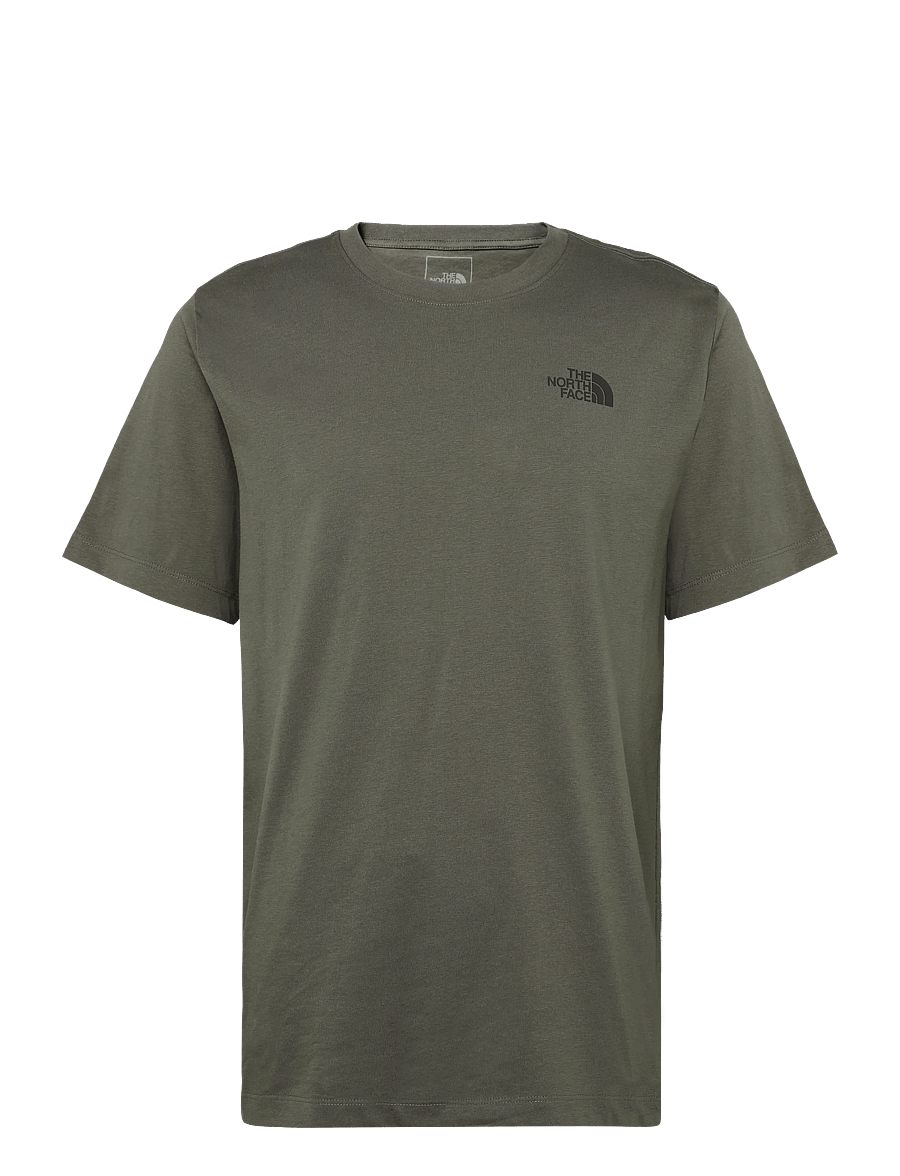 The North Face - M YOSEMITE OAK BOX NSE REGULAR SS TEE - alussärgid ja t-särgid - new taupe green - 1