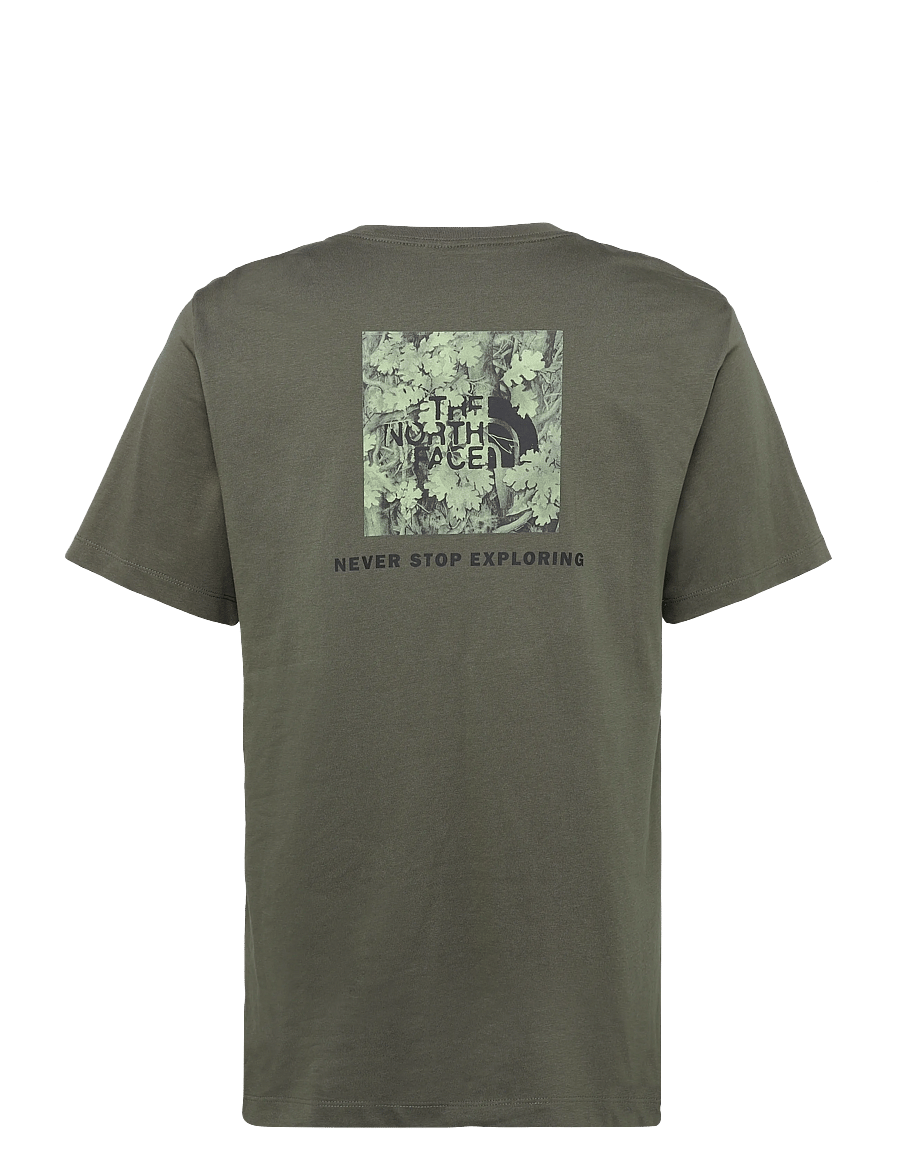 The North Face - M YOSEMITE OAK BOX NSE REGULAR SS TEE - alussärgid ja t-särgid - new taupe green - 2