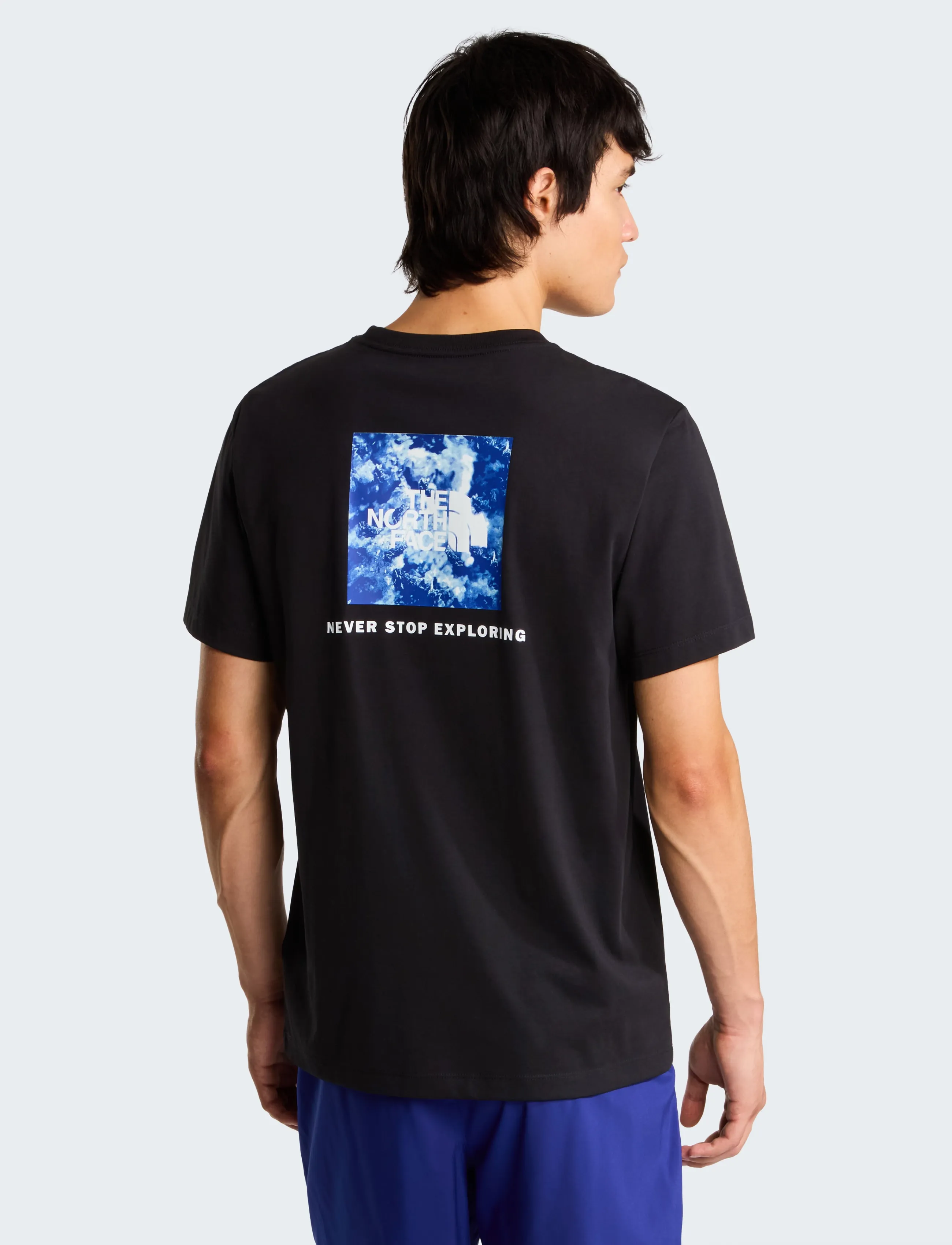 The North Face M GRANITIC ROCK BOX NSE REGULAR SS TEE - Clothing - TNF BLACK / black