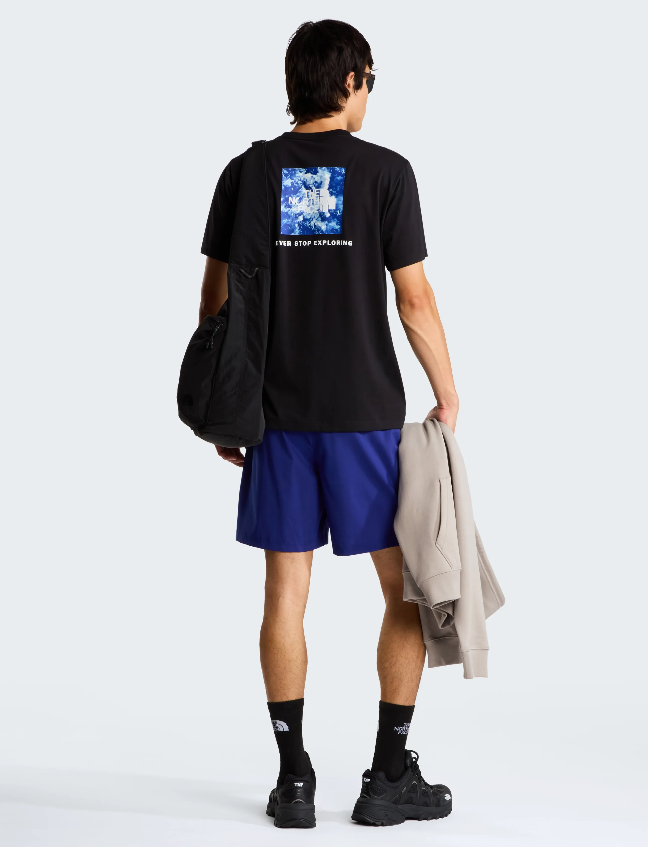 The North Face - M GRANITIC ROCK BOX NSE REGULAR SS TEE - tops & t-shirts - tnf black - 3