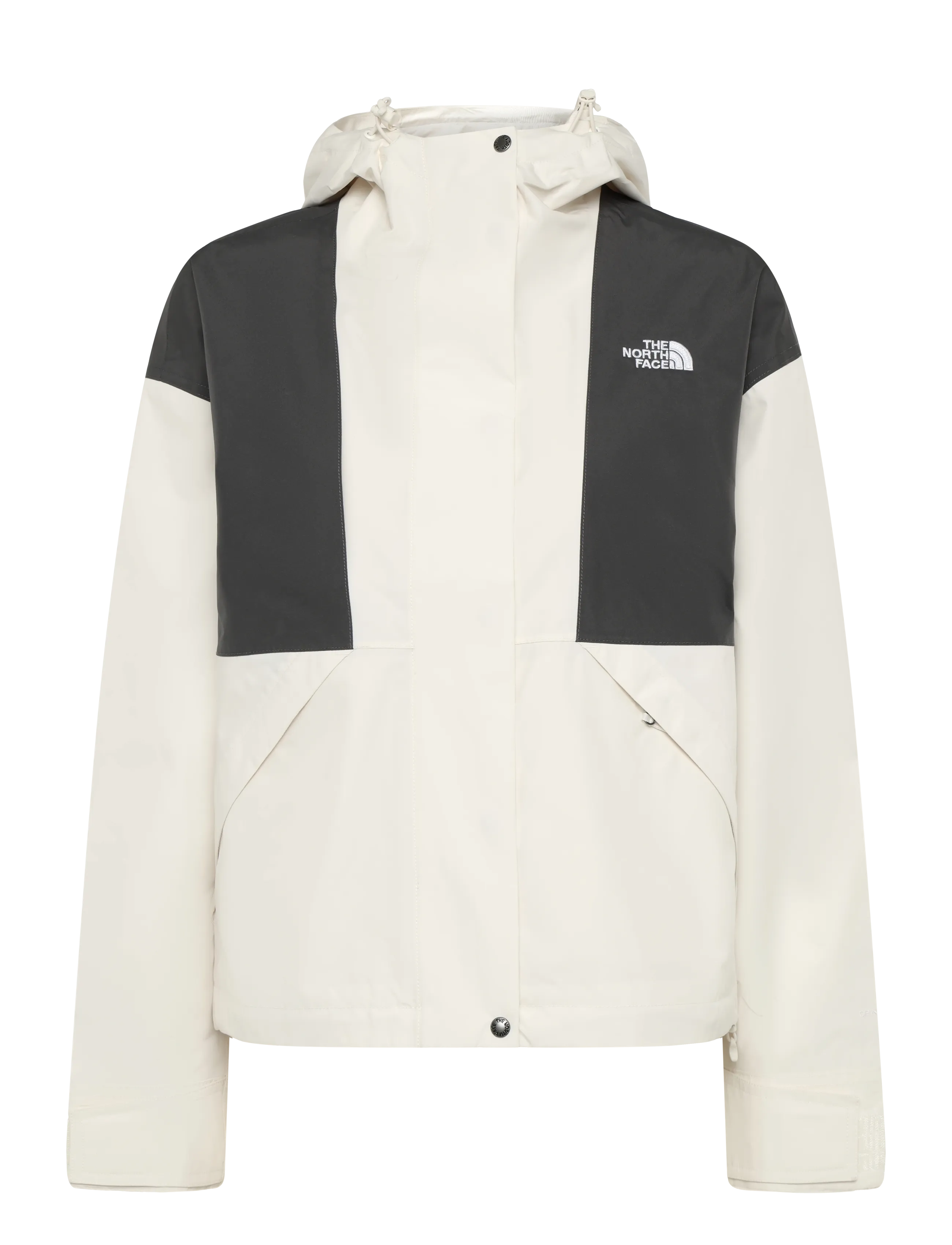 The North Face W REIGN ON 2.0 JACKET - Friluftsjackor - WHITE DUNE/ANTHRACITE G / cream