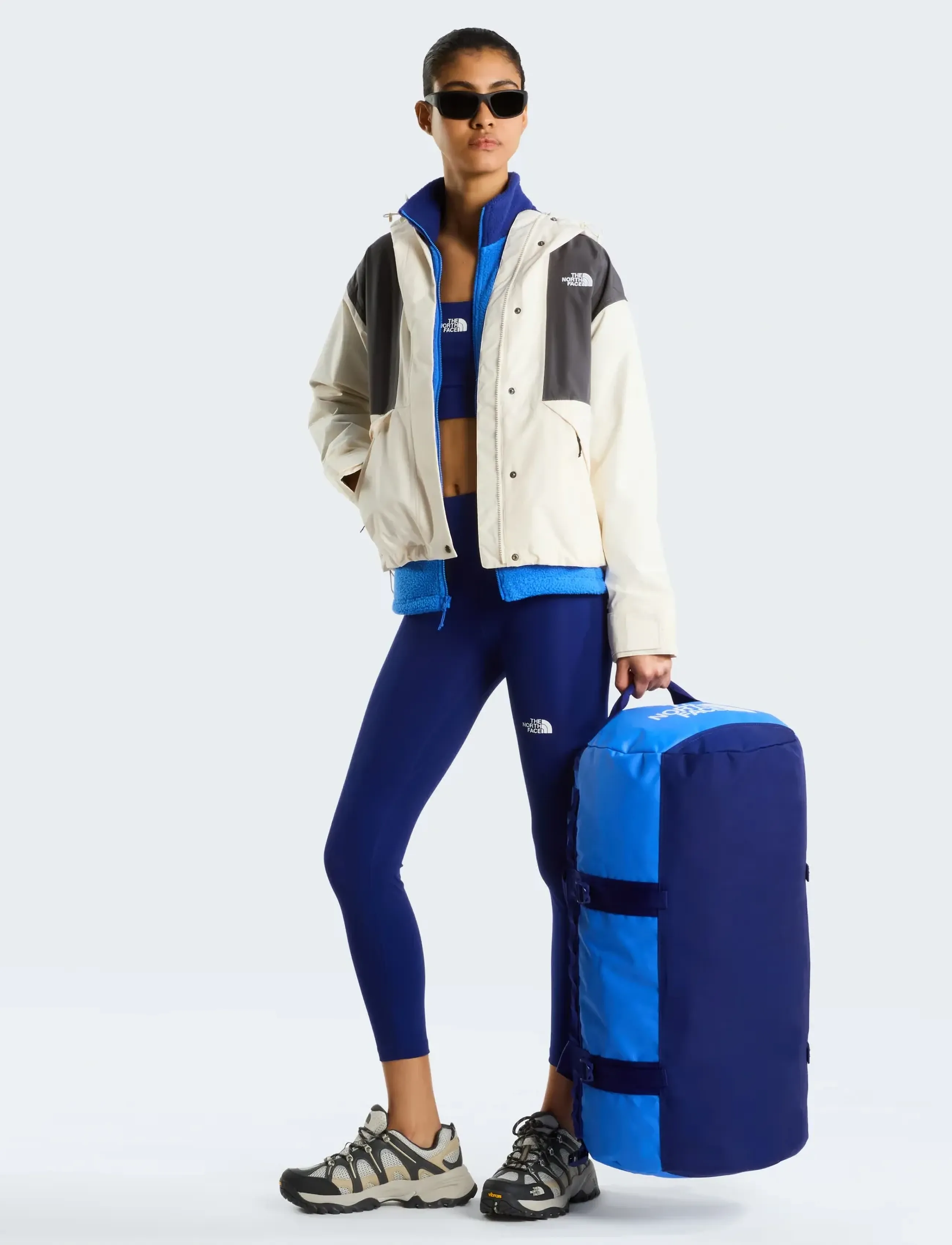 The North Face - W REIGN ON 2.0 JACKET - ytterkläder - white dune/anthracite g - 3