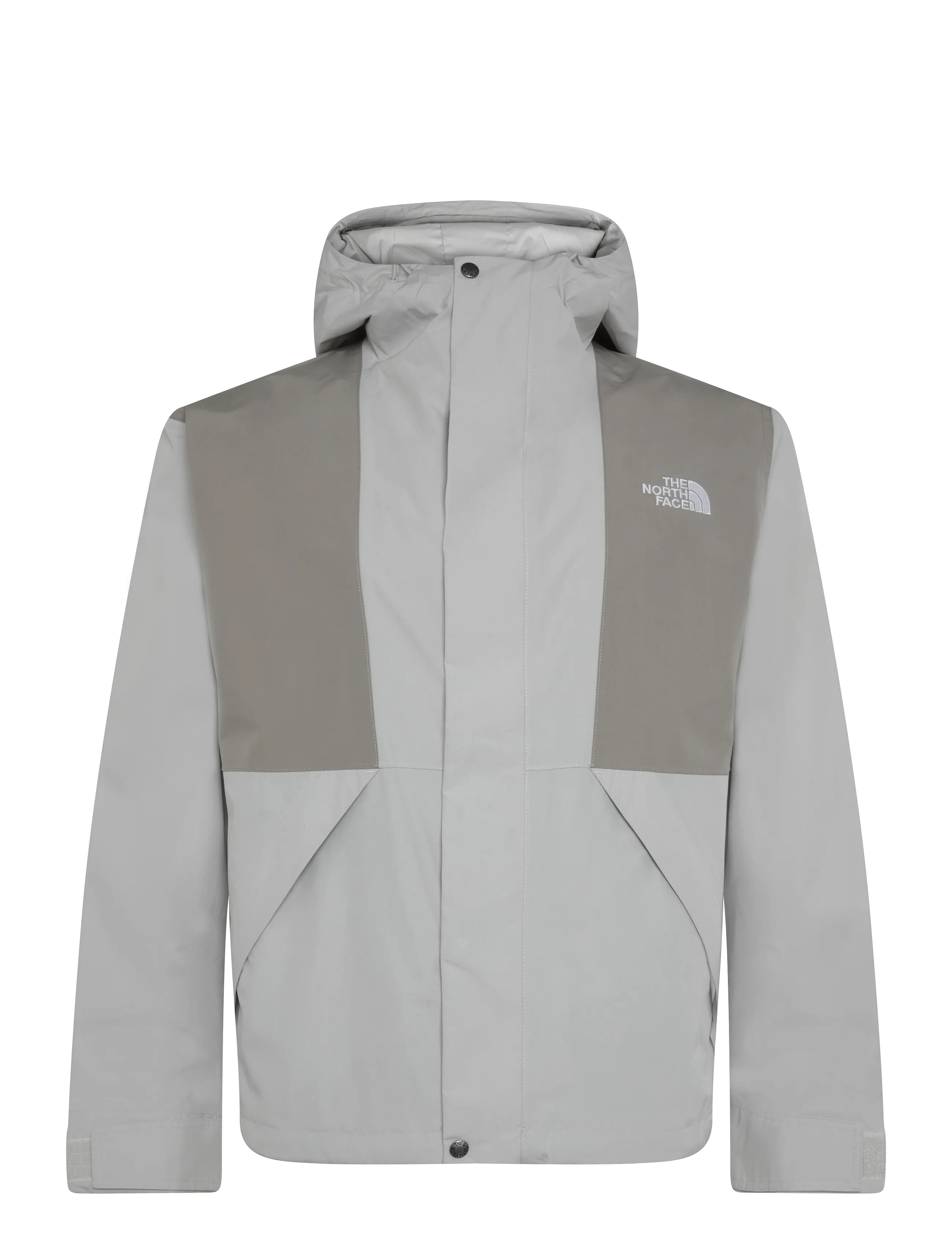The North Face M REIGN ON 2.0 JACKET - Rainwear - CUMULUS CLOUD/STONE SLA / grey