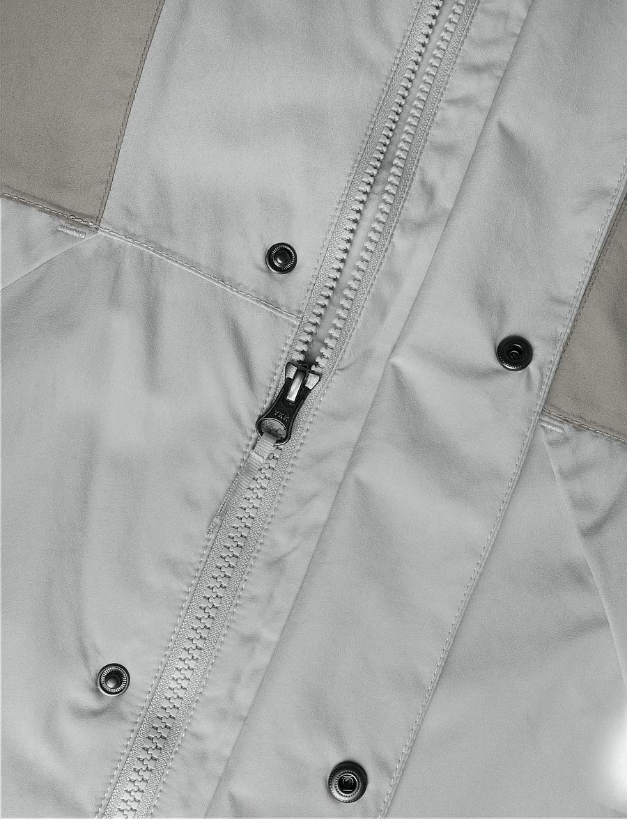 The North Face - M REIGN ON 2.0 JACKET - odzież przeciwdeszczowa - cumulus cloud/stone sla - 3
