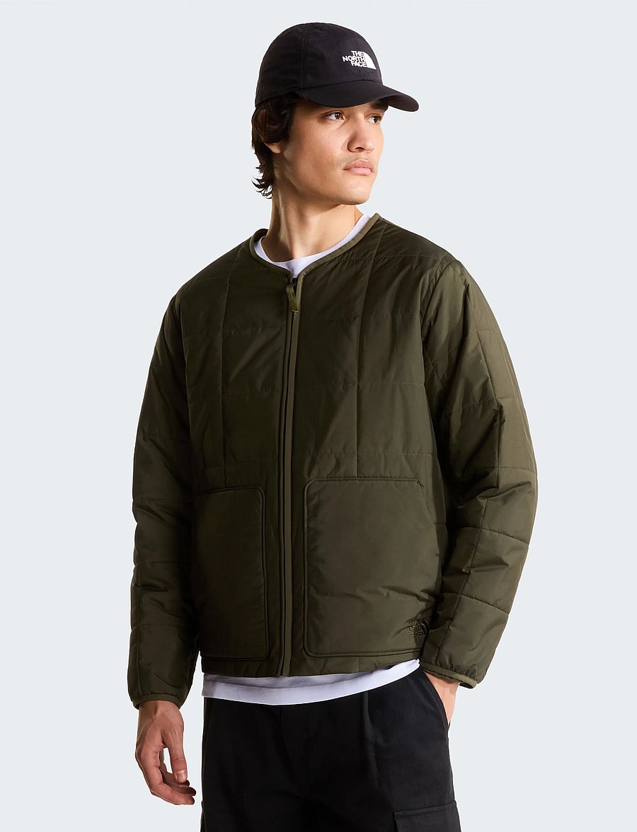 The North Face - M LHOTSE LT INSULATED JACKET - down jackets - new taupe green - 0