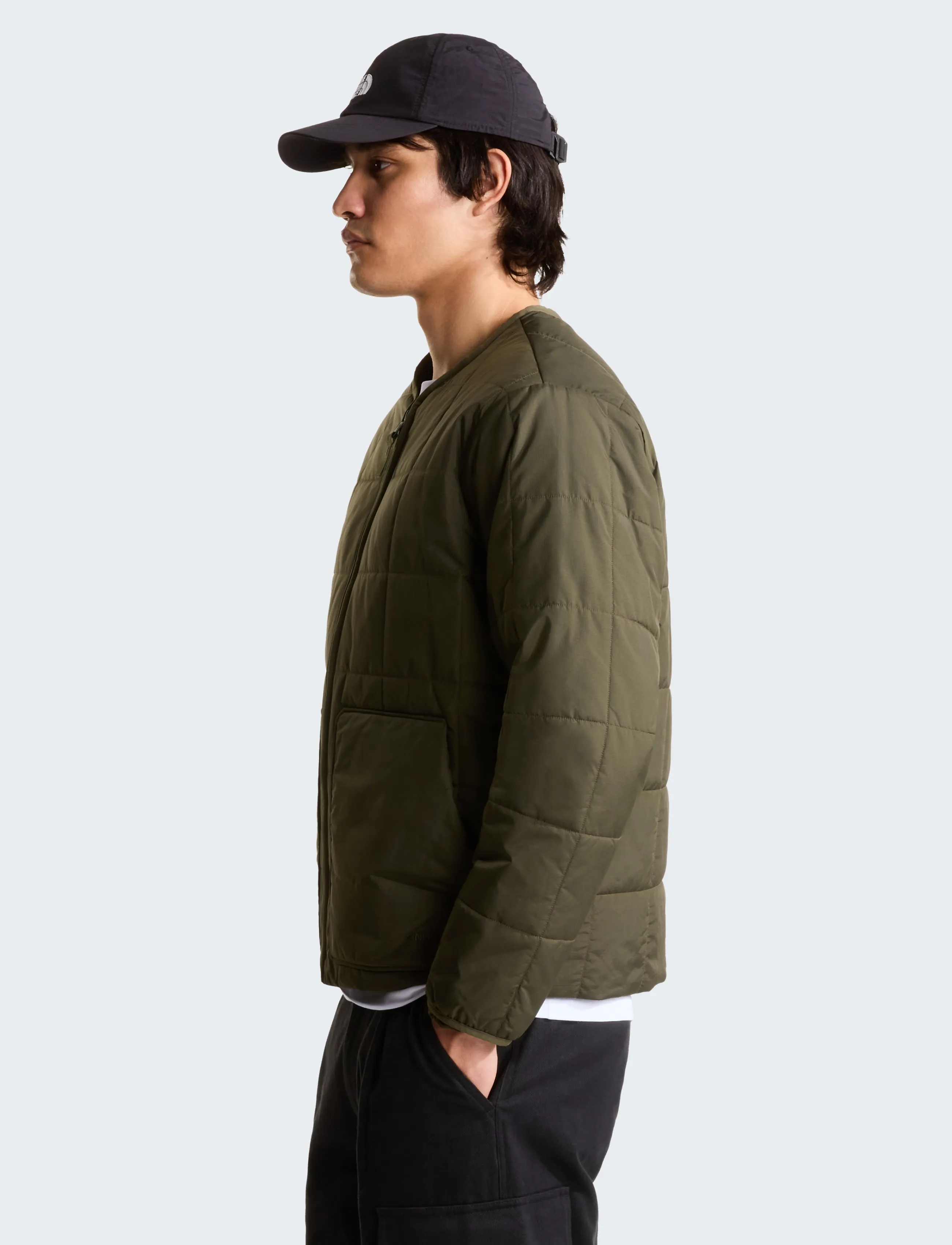 The North Face - M LHOTSE LT INSULATED JACKET - down jackets - new taupe green - 4