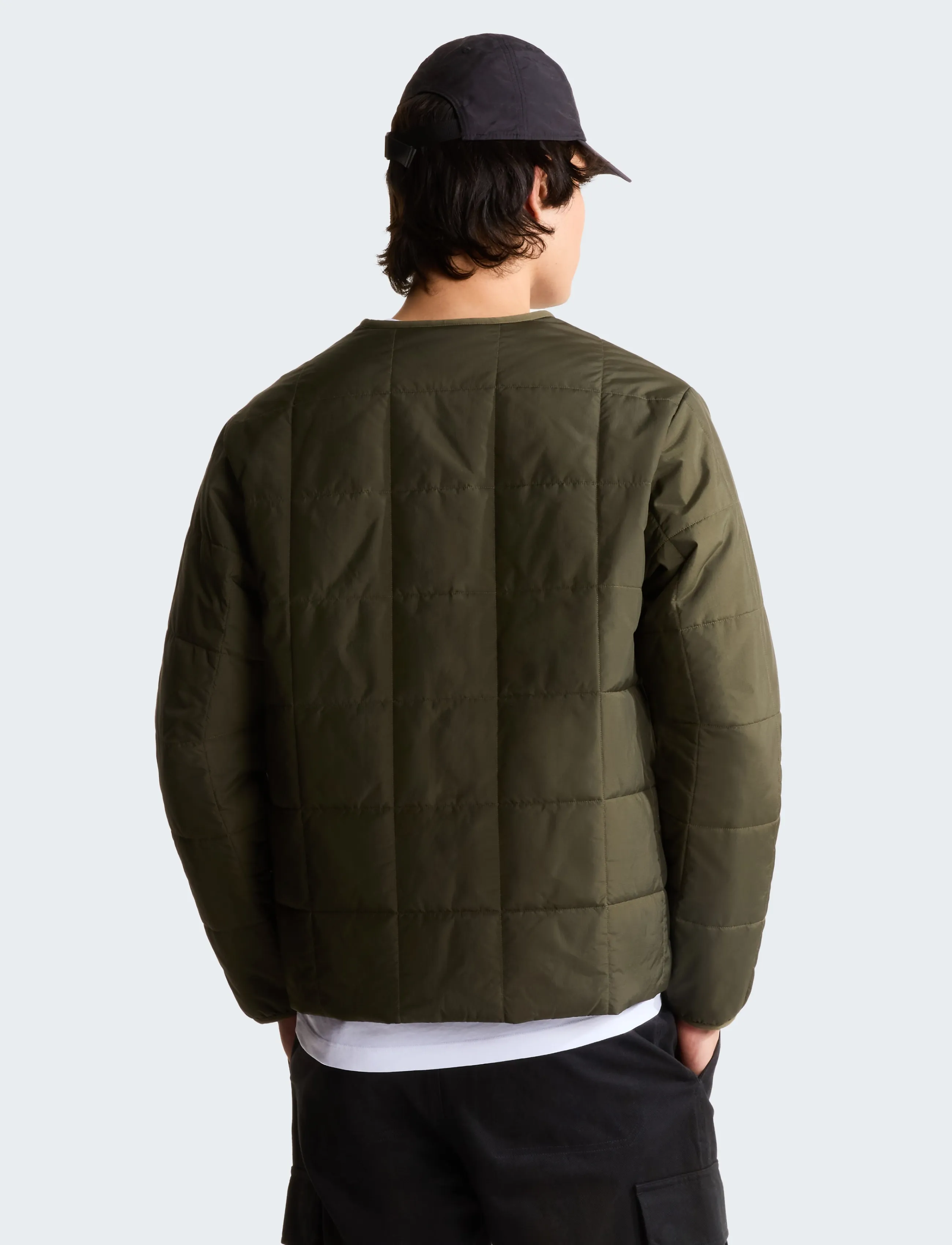 The North Face - M LHOTSE LT INSULATED JACKET - down jackets - new taupe green - 5