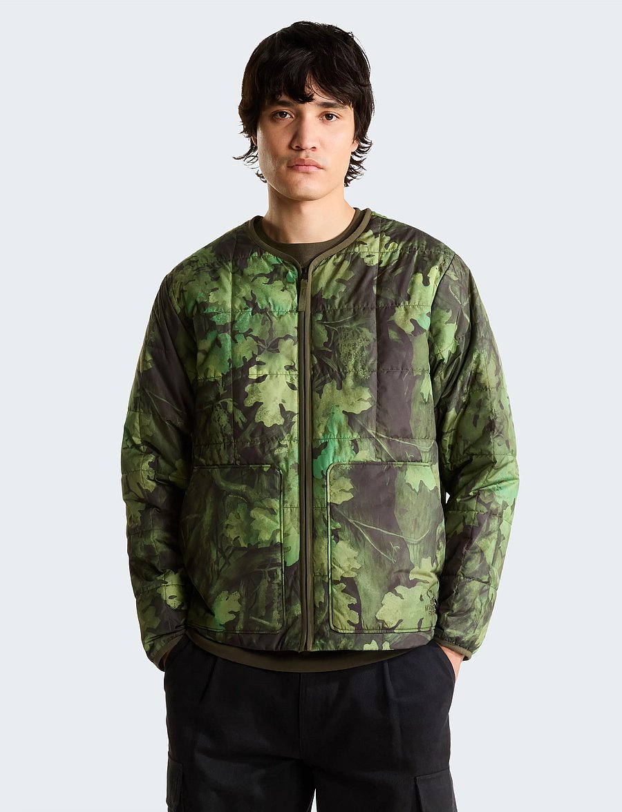 The North Face - M LHOTSE LT INSULATED JACKET -PRINT - dunjackor - new taupe green yosemit - 0