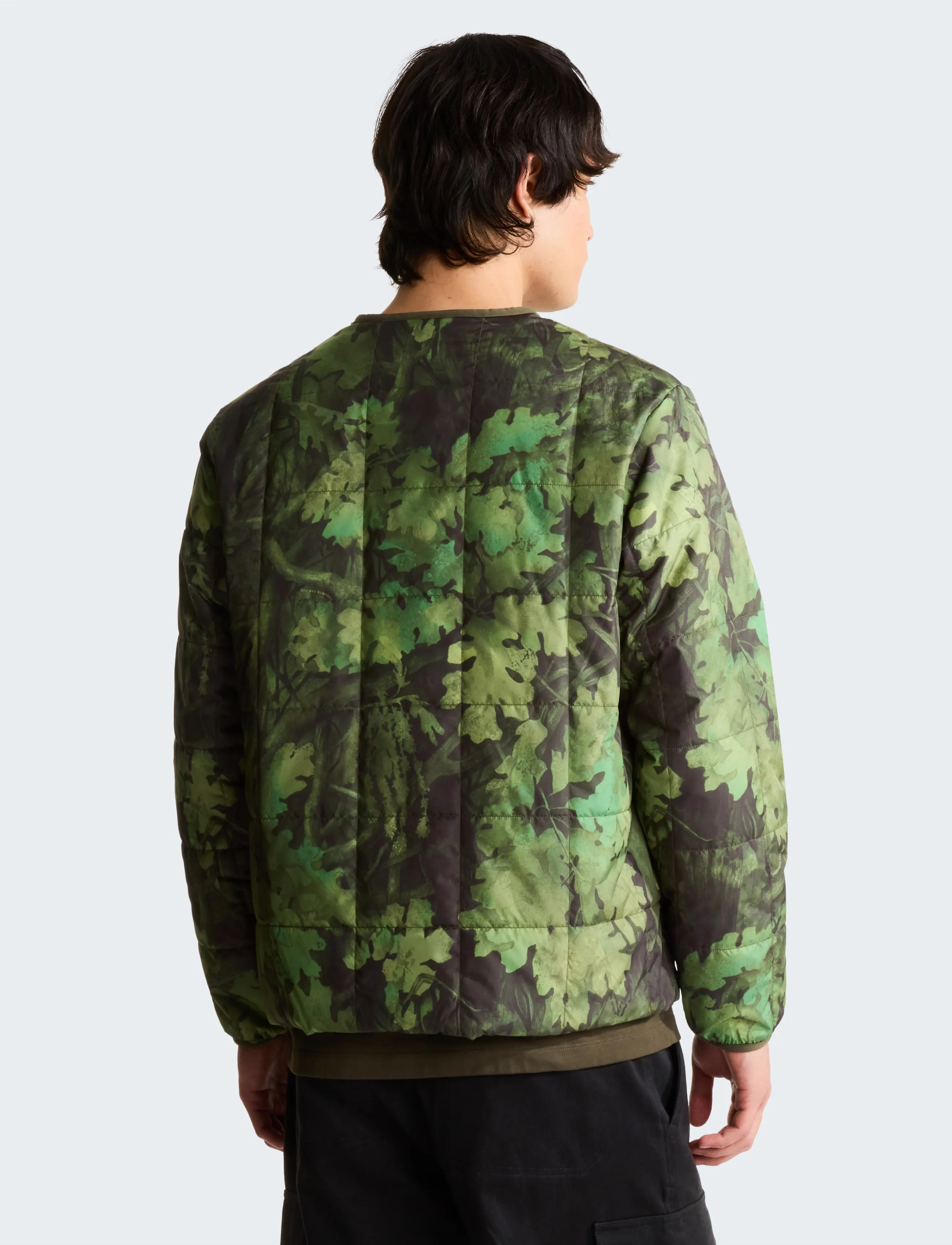 The North Face - M LHOTSE LT INSULATED JACKET -PRINT - dunjakker - new taupe green yosemit - 5