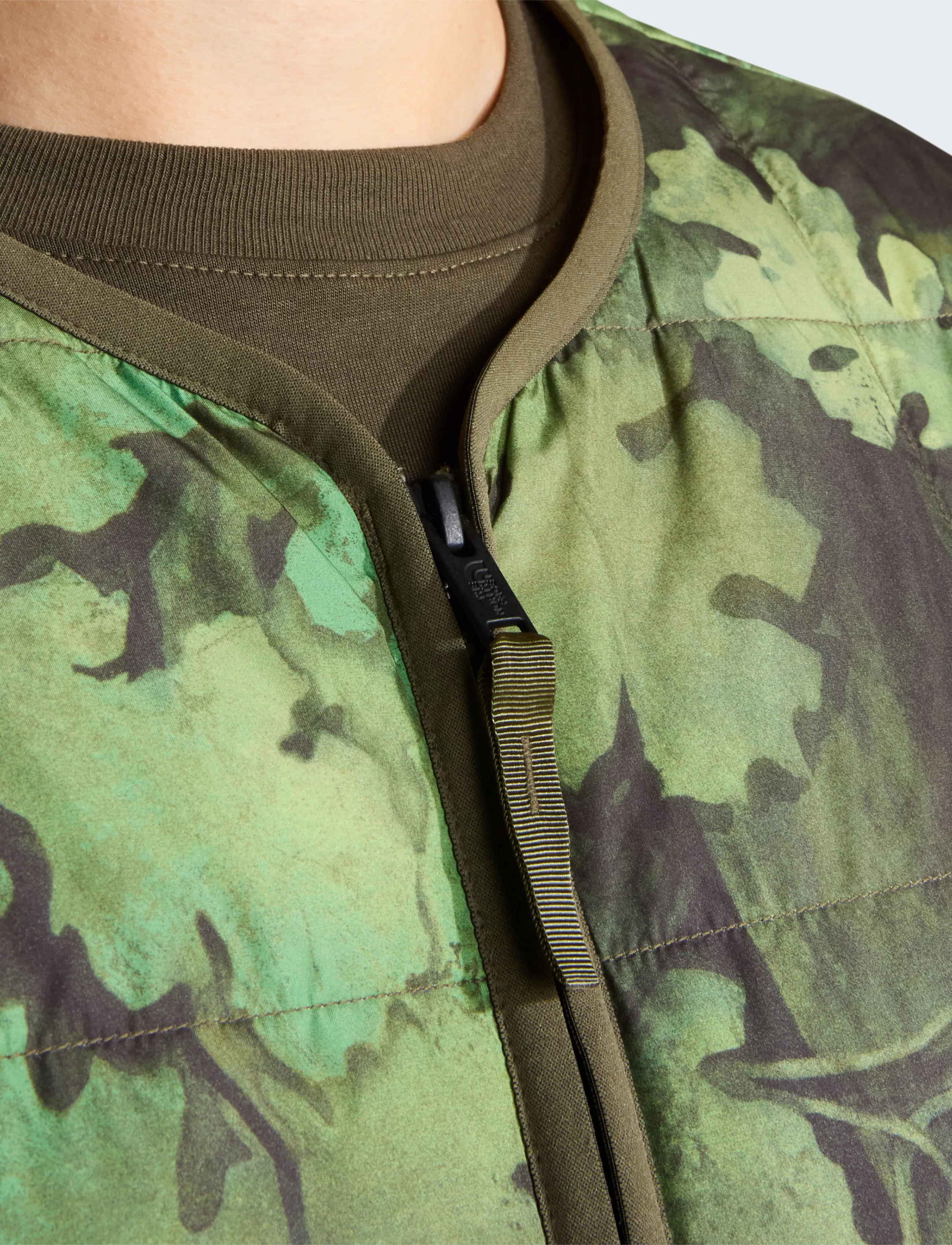 The North Face M LHOTSE LT INSULATED JACKET -PRINT - Üleriided - NEW TAUPE GREEN YOSEMIT / khaki/green