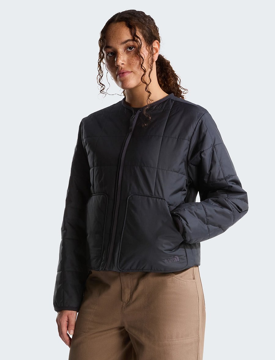 The North Face - W LHOTSE LT INSULATED JACKET - sulejoped ja voodriga joped - tnf black - 0