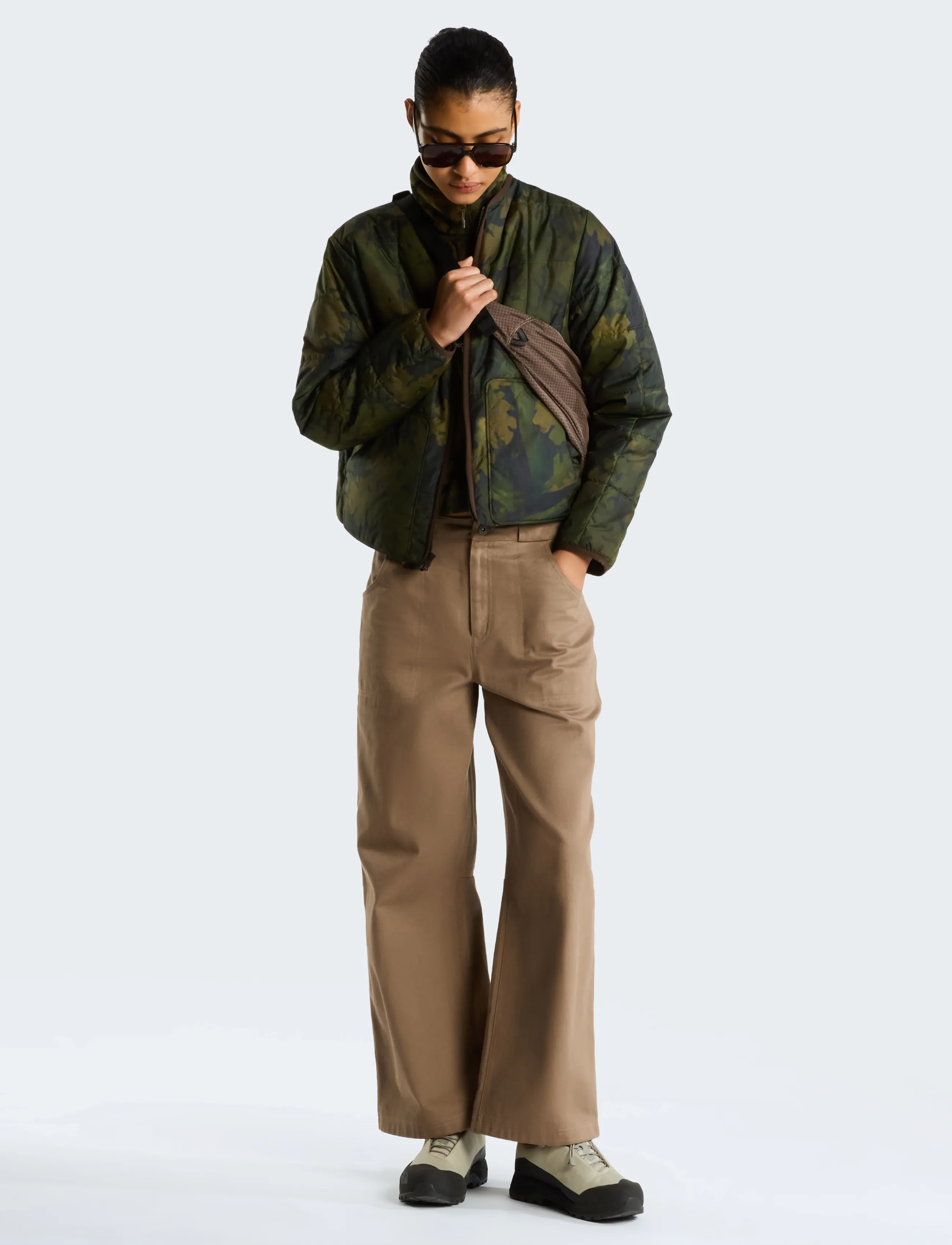 The North Face - W LHOTSE LT INSULATED JACKET -PRINT - woodland green yosemite - 3