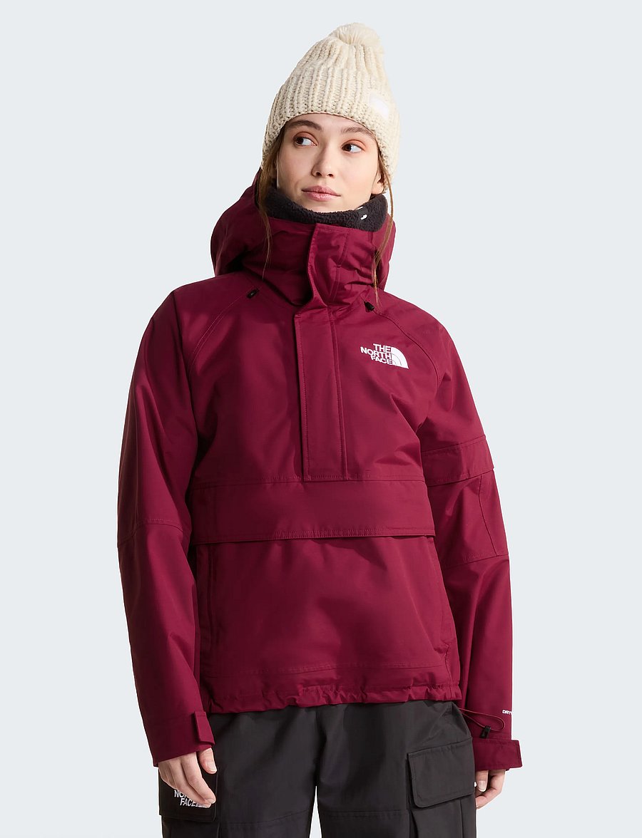 The North Face - W EVRYDAY ANORAK - skidkläder - burgundy crush - 0