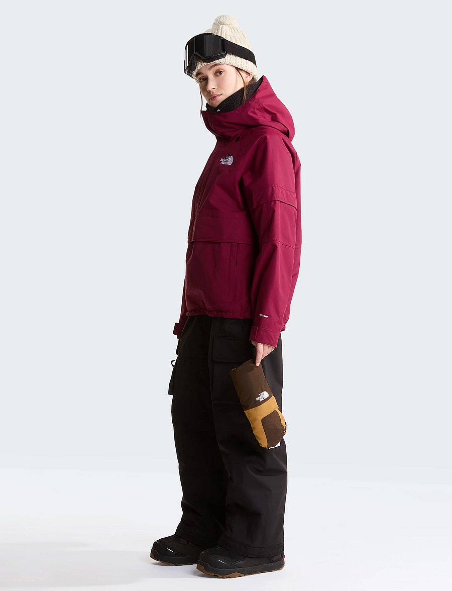 The North Face - W EVRYDAY ANORAK - skidkläder - burgundy crush - 3