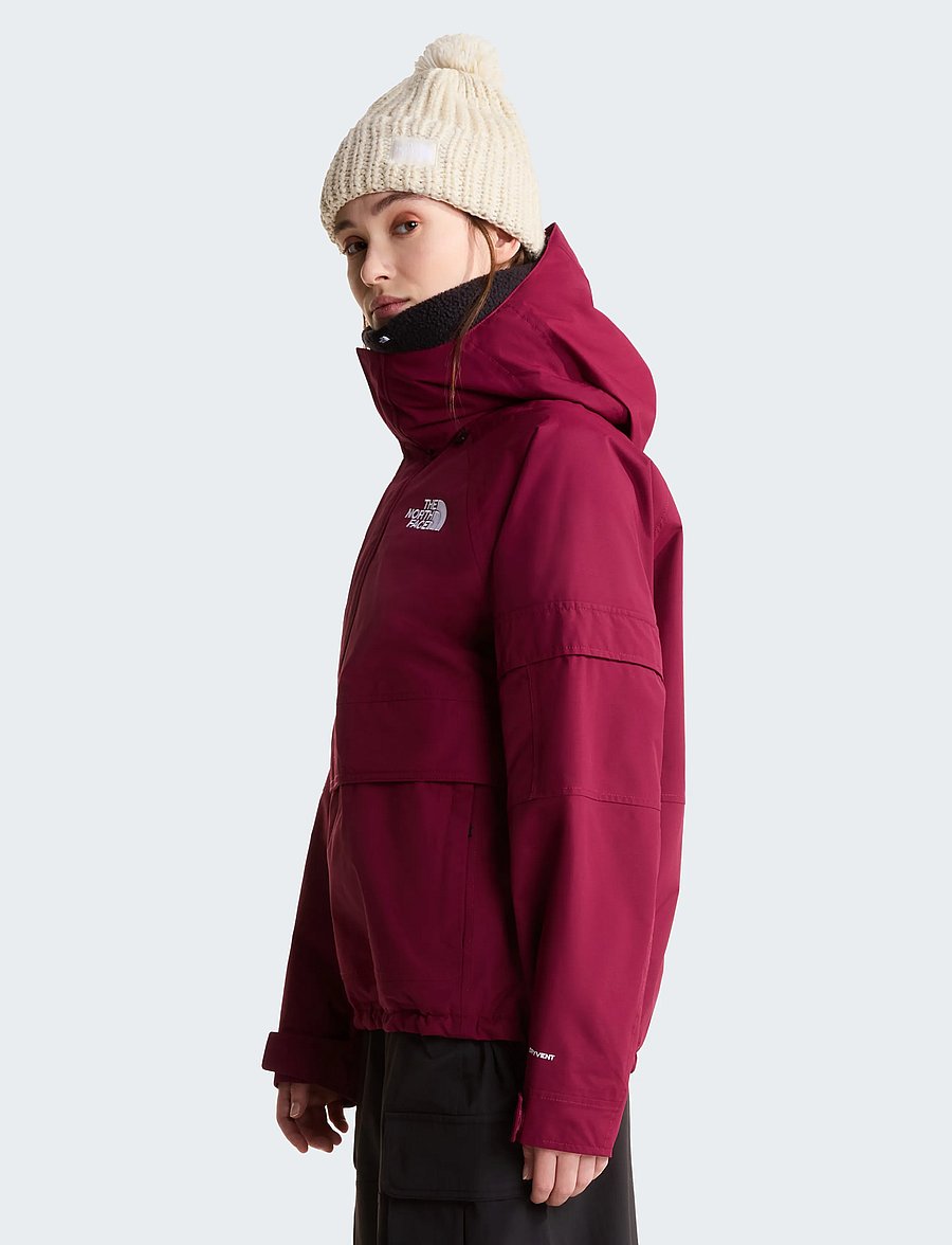 The North Face - W EVRYDAY ANORAK - skidkläder - burgundy crush - 4
