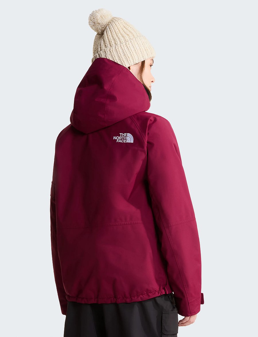 The North Face - W EVRYDAY ANORAK - skidkläder - burgundy crush - 5