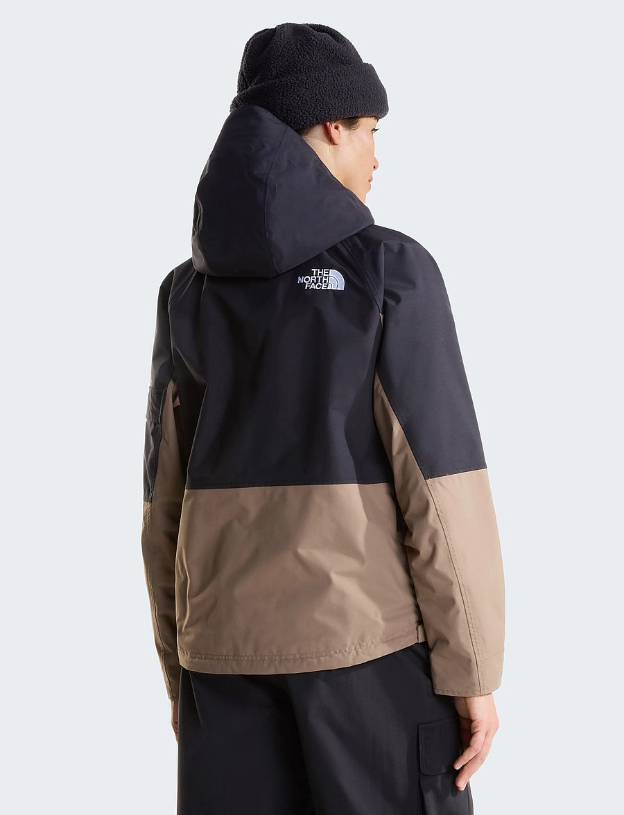 The North Face - W EVRYDAY ANORAK - skidkläder - garnet/tnf black - 5