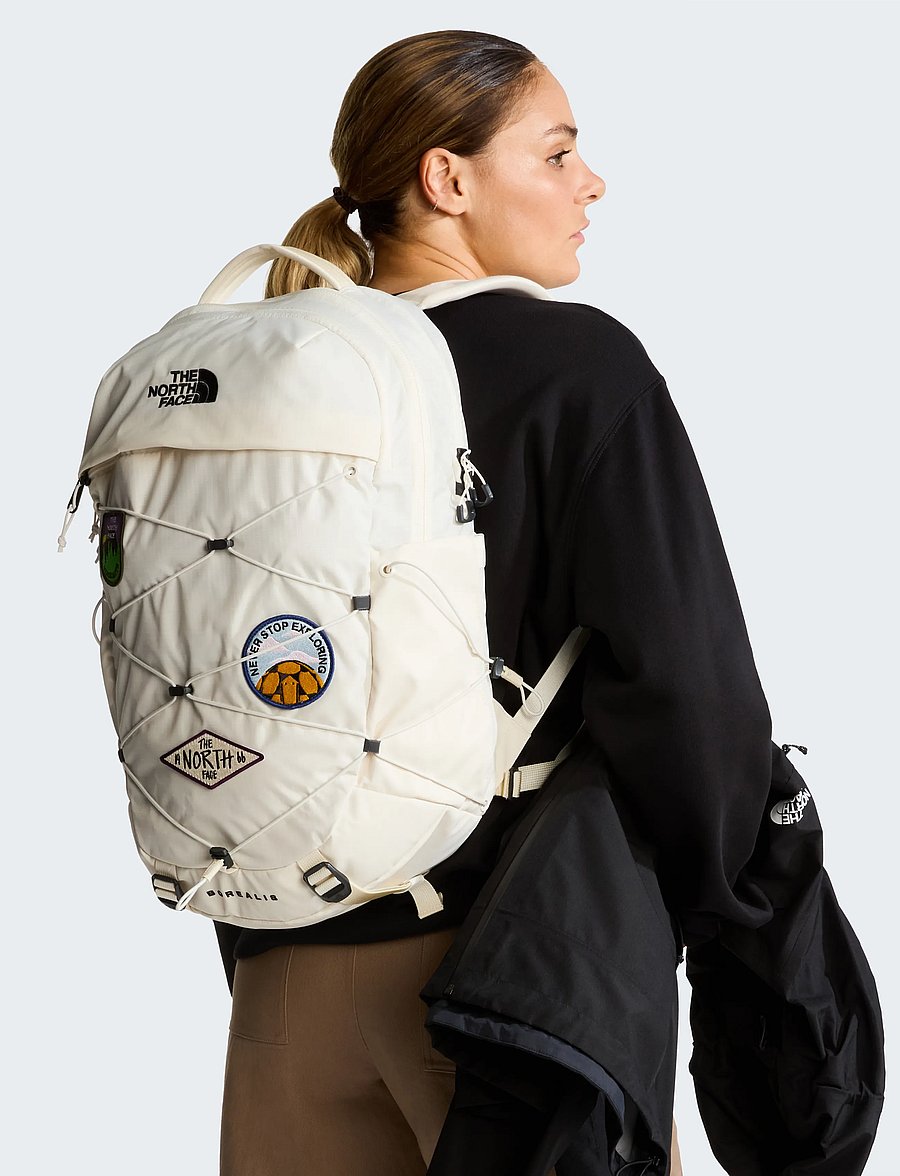 The North Face - W BOREALIS PATCH - sporttaschen - white dune/patch - 0