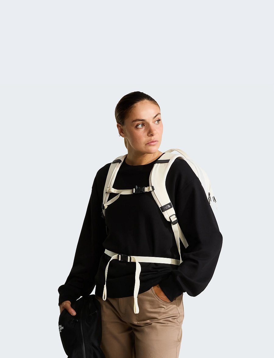 The North Face - W BOREALIS PATCH - sporttaschen - white dune/patch - 4