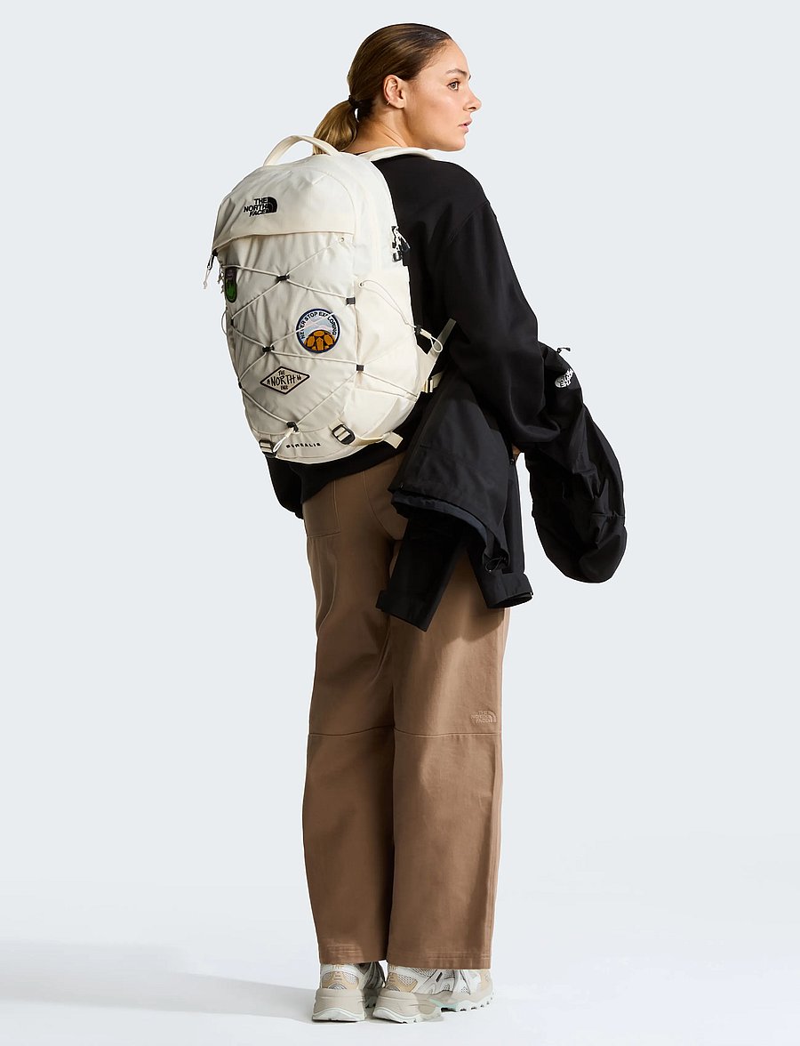 The North Face - W BOREALIS PATCH - sporttaschen - white dune/patch - 5