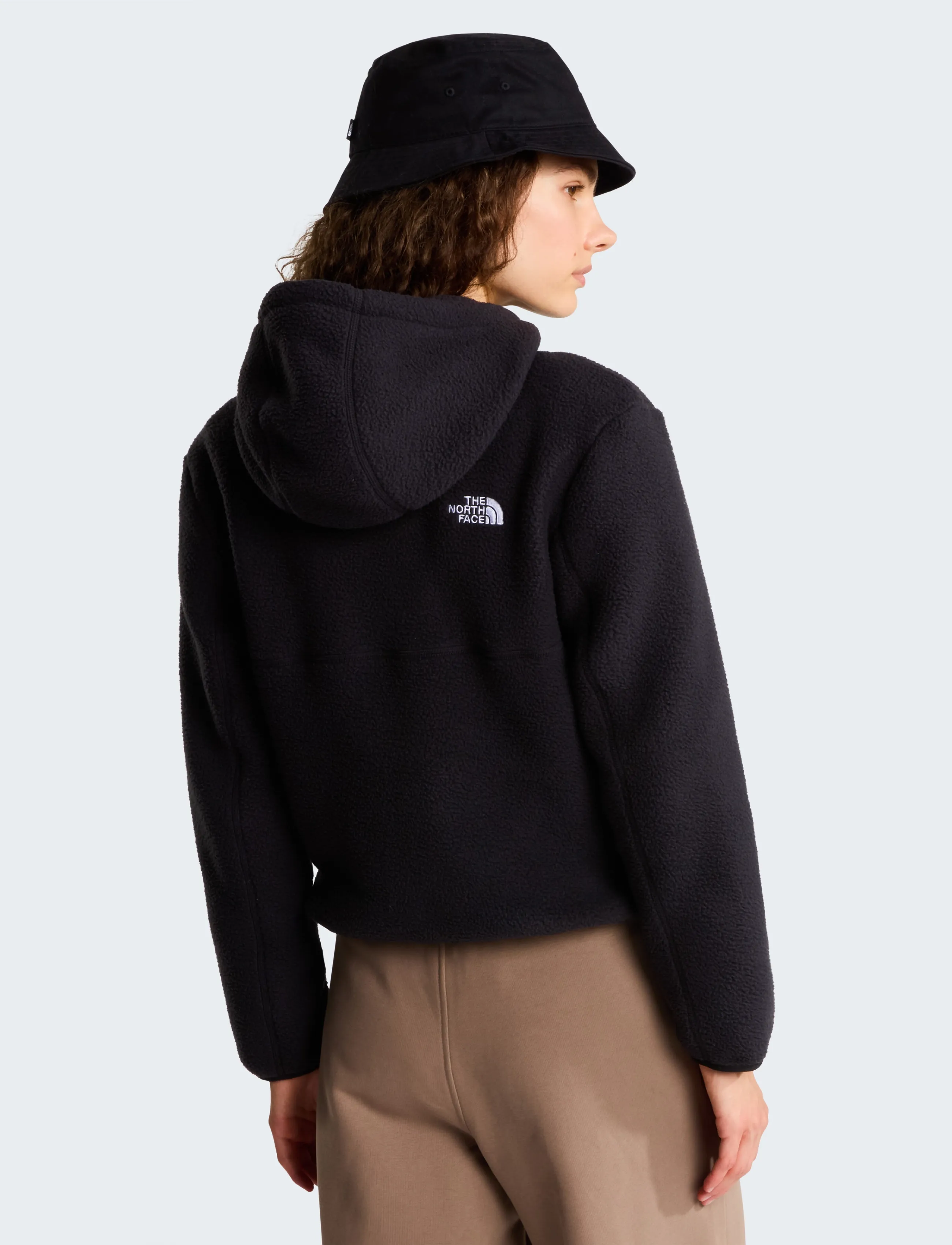 The North Face - W YUMIORI 1/4 ZIP HOOD NOVELTY - overdele - tnf black - 3