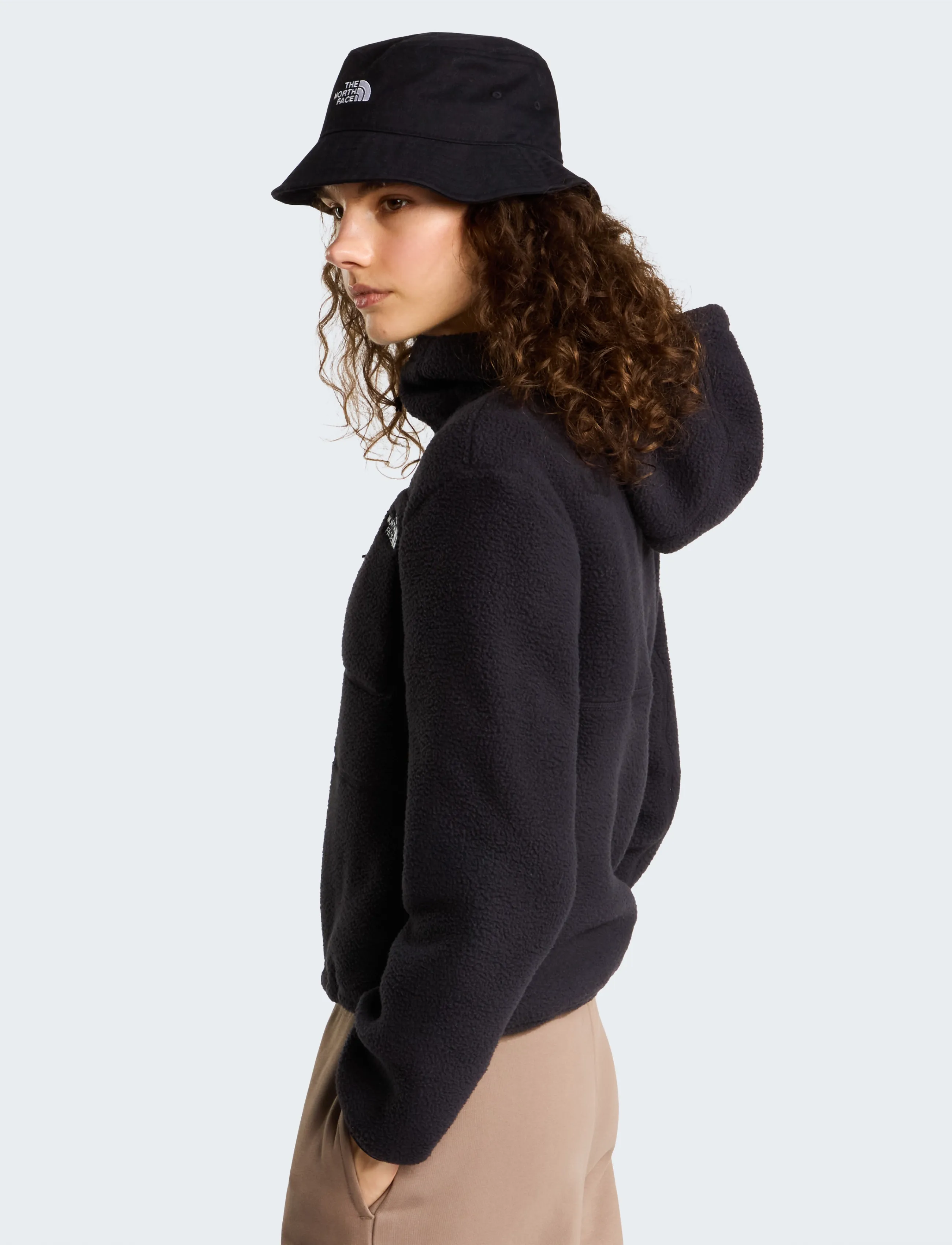 The North Face - W YUMIORI 1/4 ZIP HOOD NOVELTY - overdele - tnf black - 4