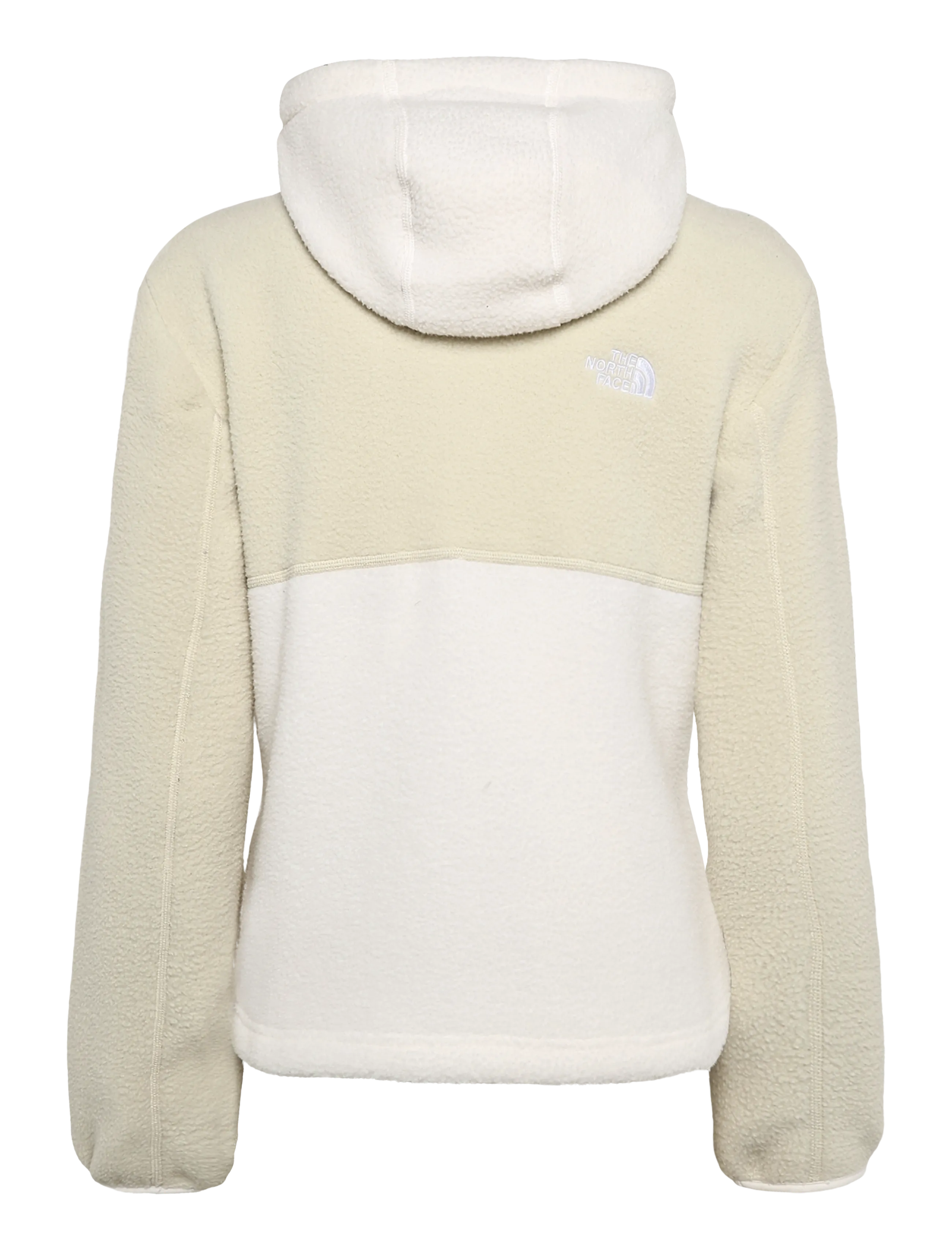 The North Face - W YUMIORI 1/4 ZIP HOOD NOVELTY - white dune/desert stone - 2
