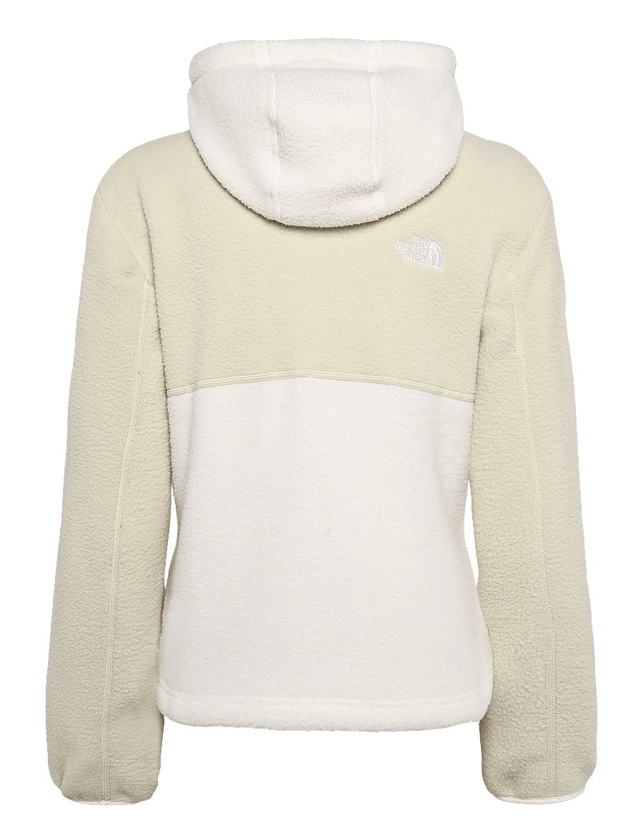 The North Face - W YUMIORI 1/4 ZIP HOOD NOVELTY - sweatshirts - white dune/desert stone - 2